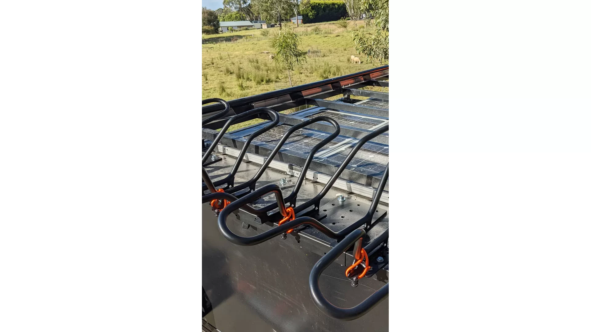 Shingleback Canopy Mounted Bike Rack - 6 Bike (SBRCBR006) - View 6