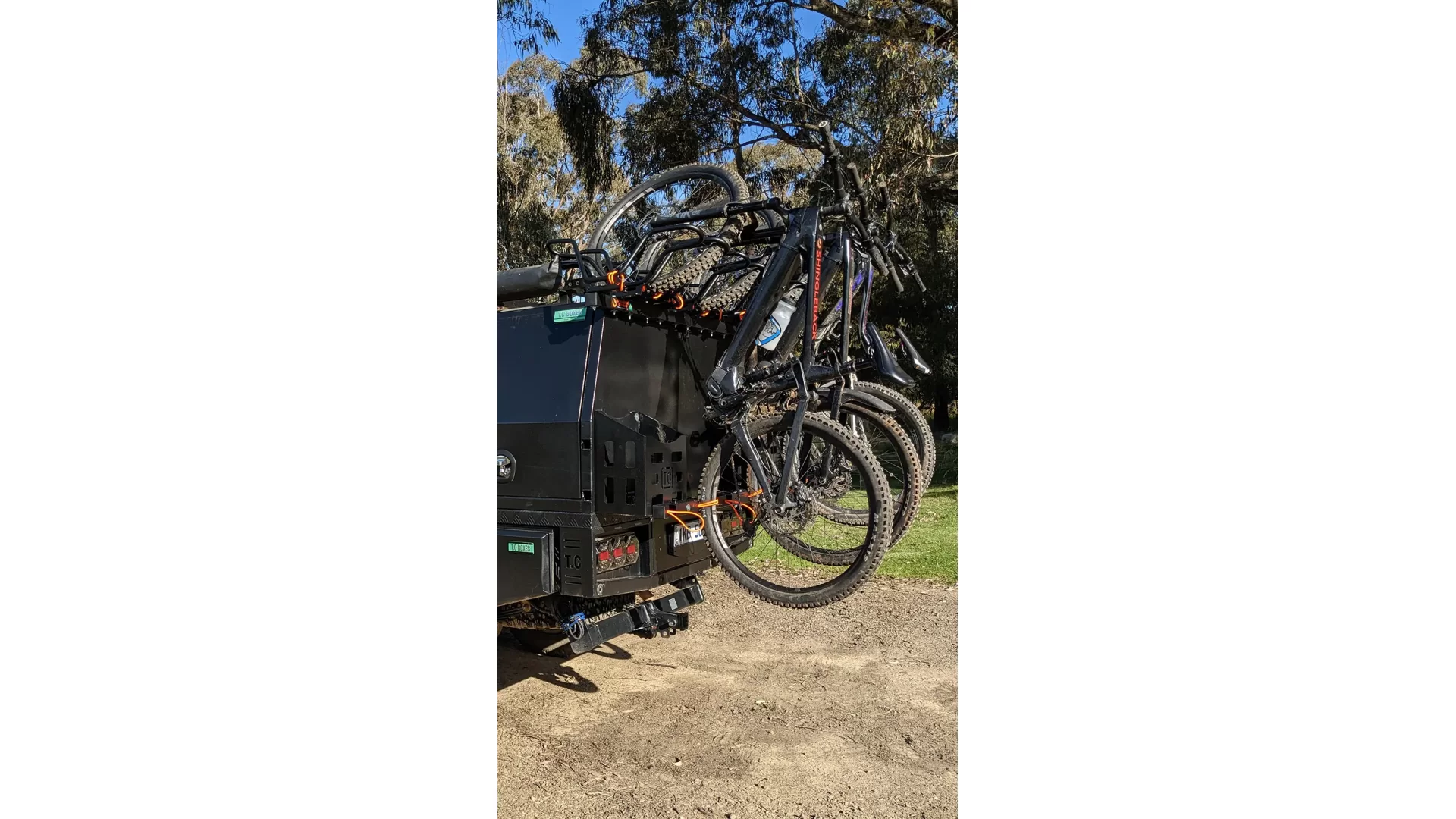 Shingleback Canopy Mounted Bike Rack - 6 Bike (SBRCBR006) - View 2