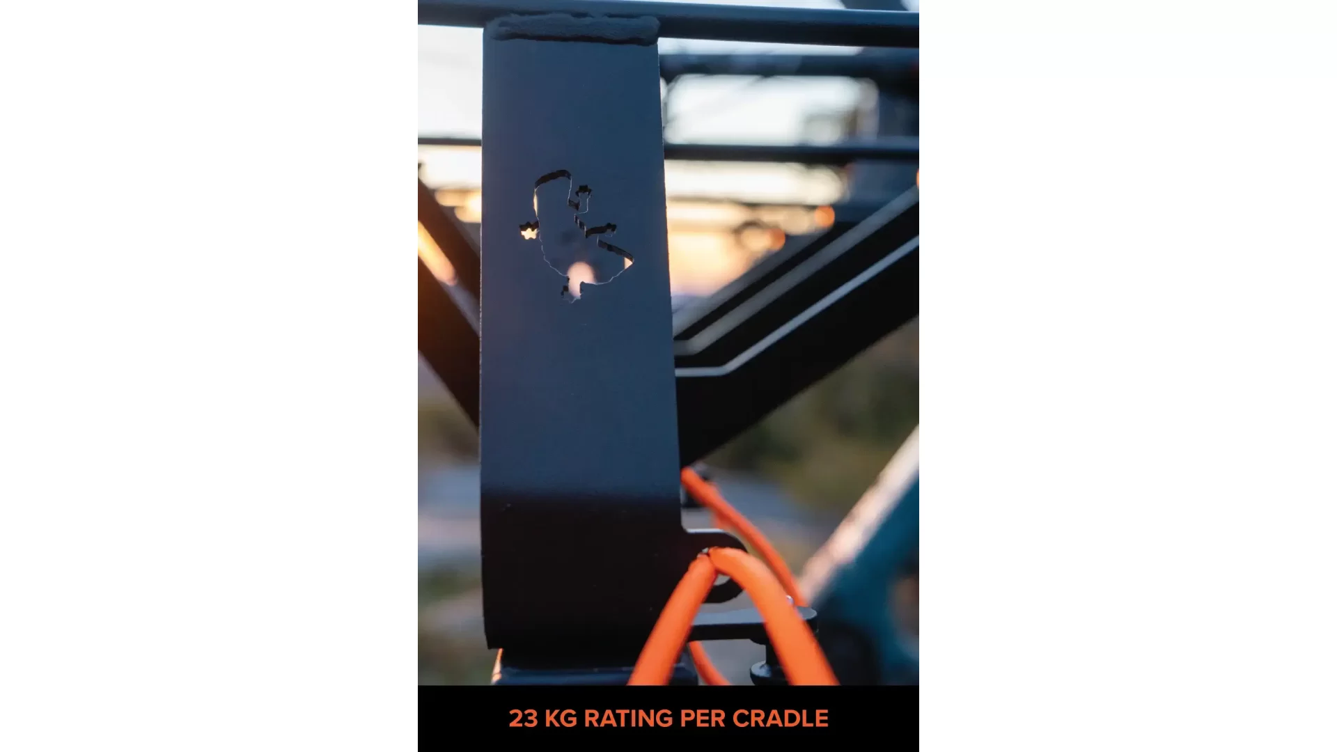 Shingleback Classic Vertical 4 Bike Rack - SBRCLS004 - View 3