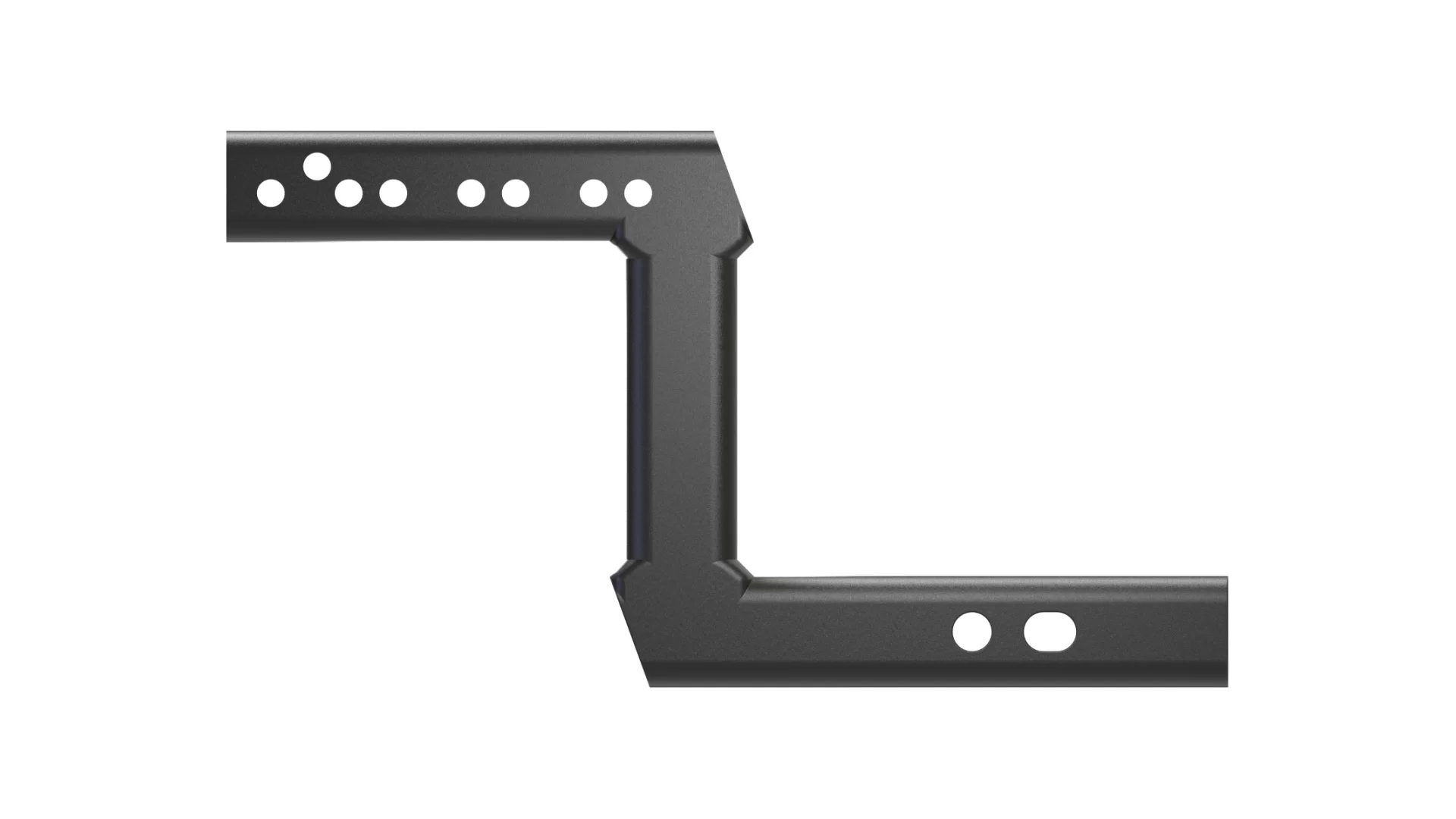 Shingleback 200mm Offset Tow Bar Tube - SBA0053 - View 1