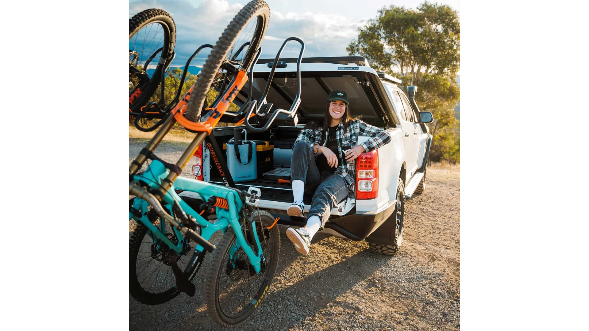 Shingleback Lite Vertical Rack - 5 bike Rack - SBR005