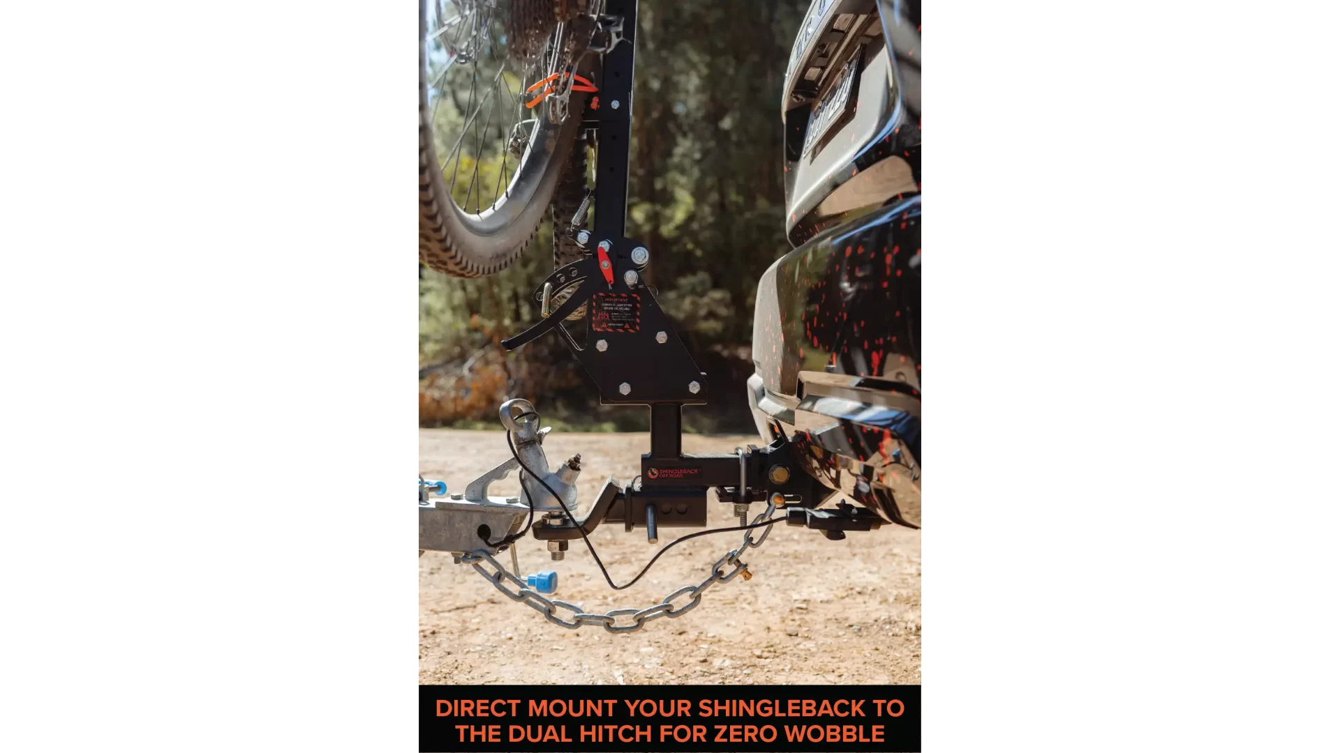 Shingleback Dual Hitch Receiver 140mm Offset - SBA0058 - View 3