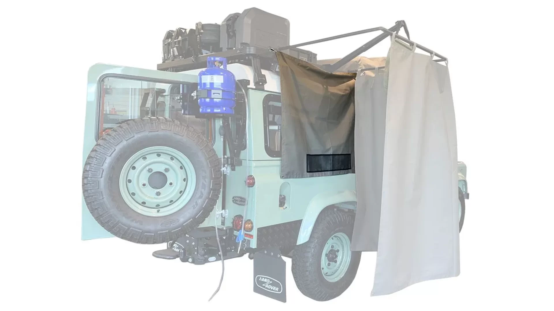 Front Runner Shower Cubicle Curtain / Caddy - SHOW013 - View 4