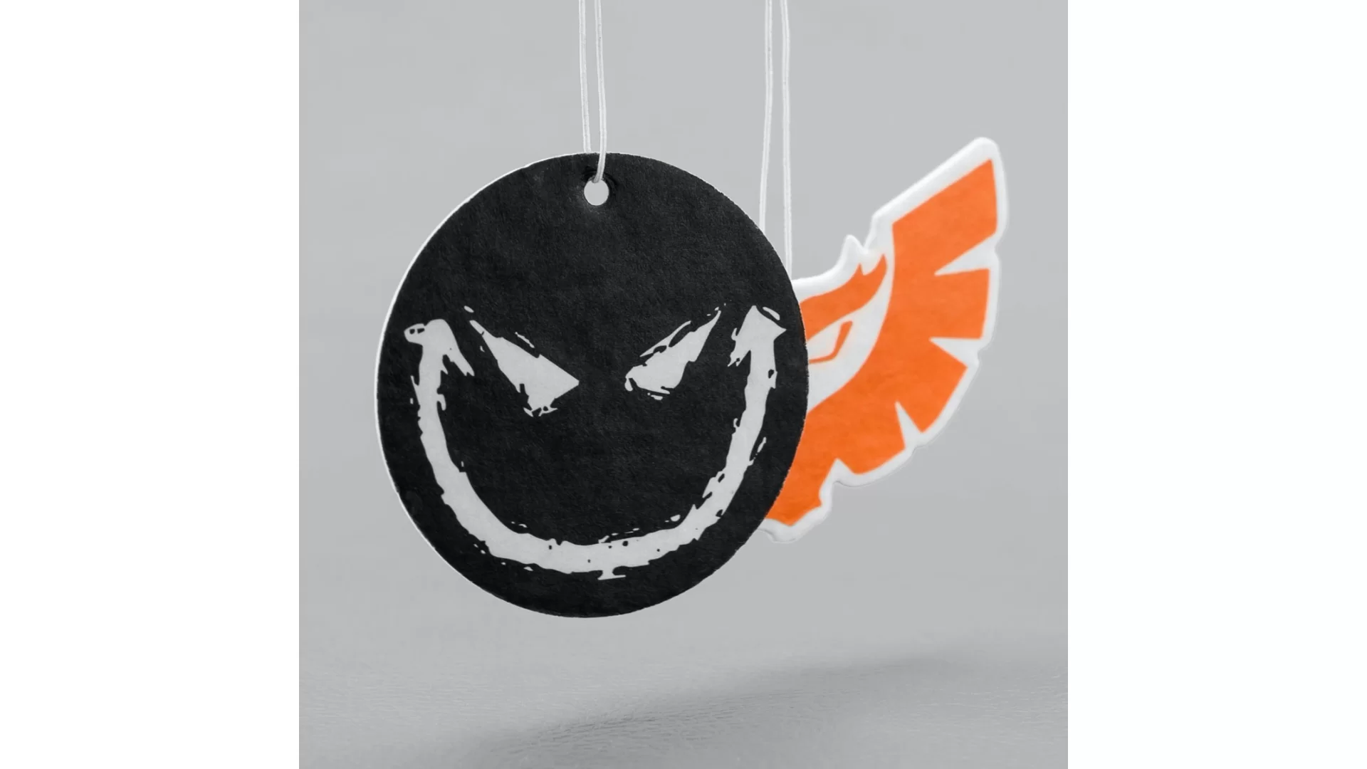 STEDI Air Freshener Smiley - Black Ice Scent - AIRFRSH-BLCKICE-SMILEY - View 1