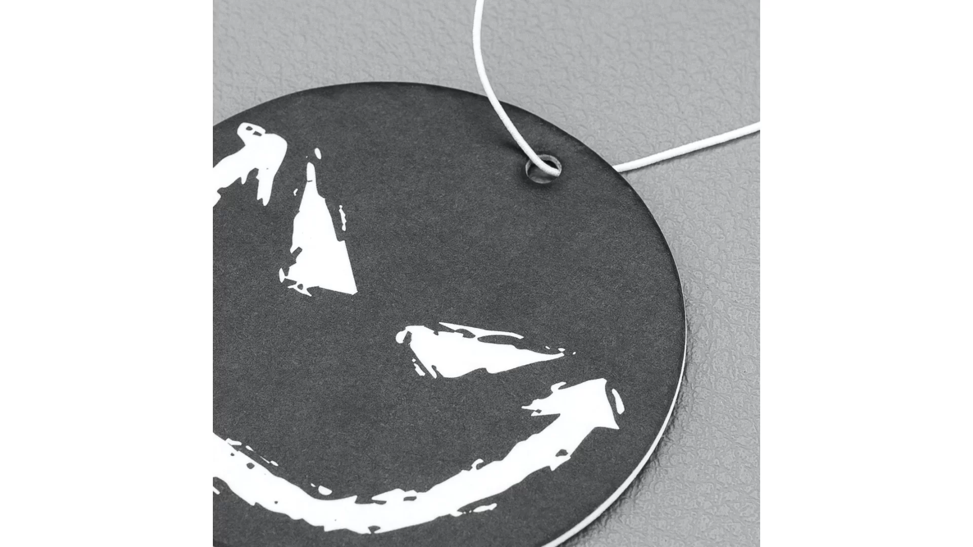 STEDI Air Freshener Smiley - Black Ice Scent - AIRFRSH-BLCKICE-SMILEY