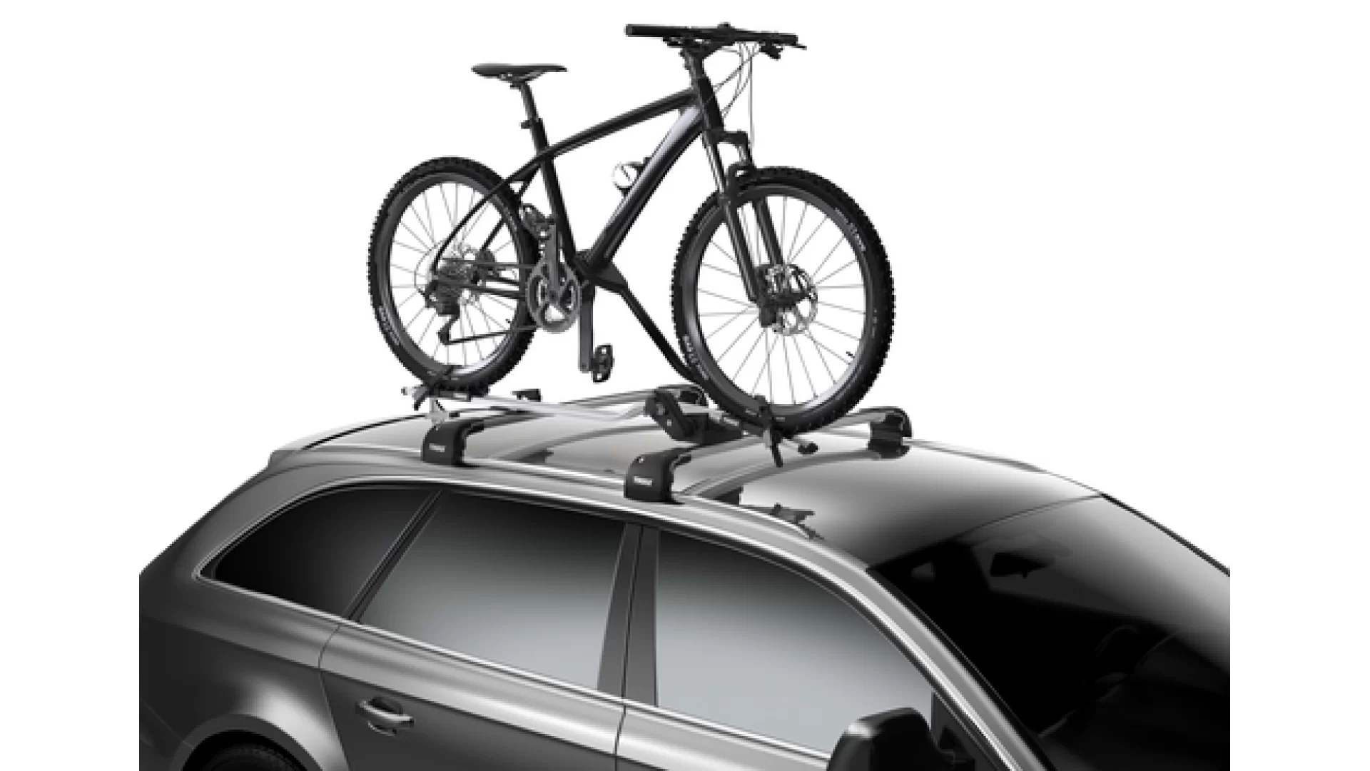 Thule ProRide 598 Silver Roof Mounted Bike Carrier x 1 - 598001 - View 8