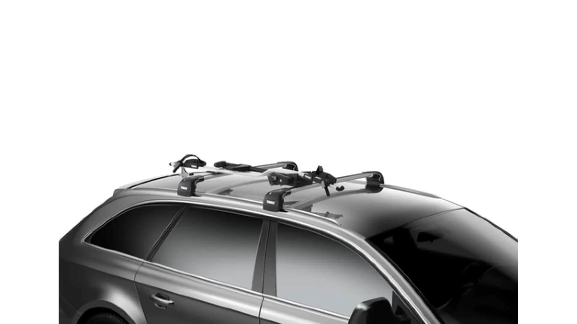 Thule ProRide 598 Silver Roof Mounted Bike Carrier x 1 - 598001 - View 4