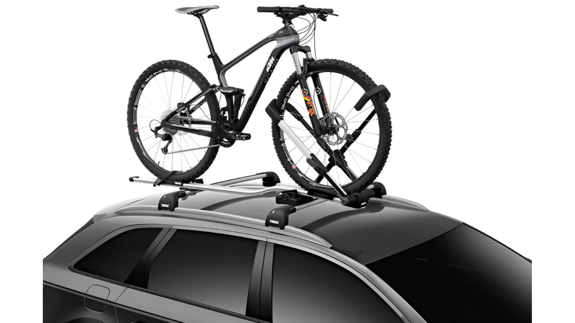 Thule UpRide 599 Silver Roof Mounted Bike Carrier (599001) - View 5
