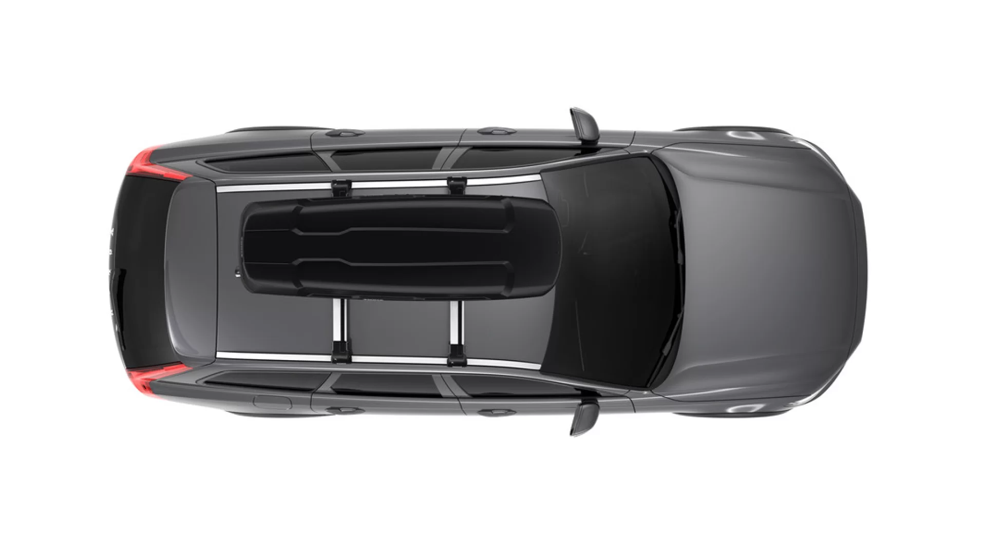 Thule Force XT Sport Matte Black 300 litre Roof Box - 635600 - View 8