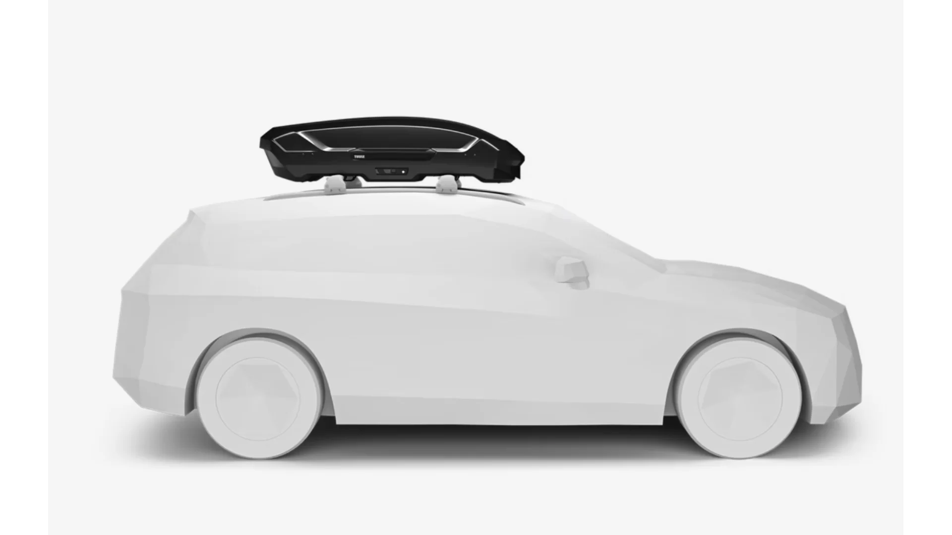 Thule Motion 3 M Gloss Black Roof Box - 639200 - View 3