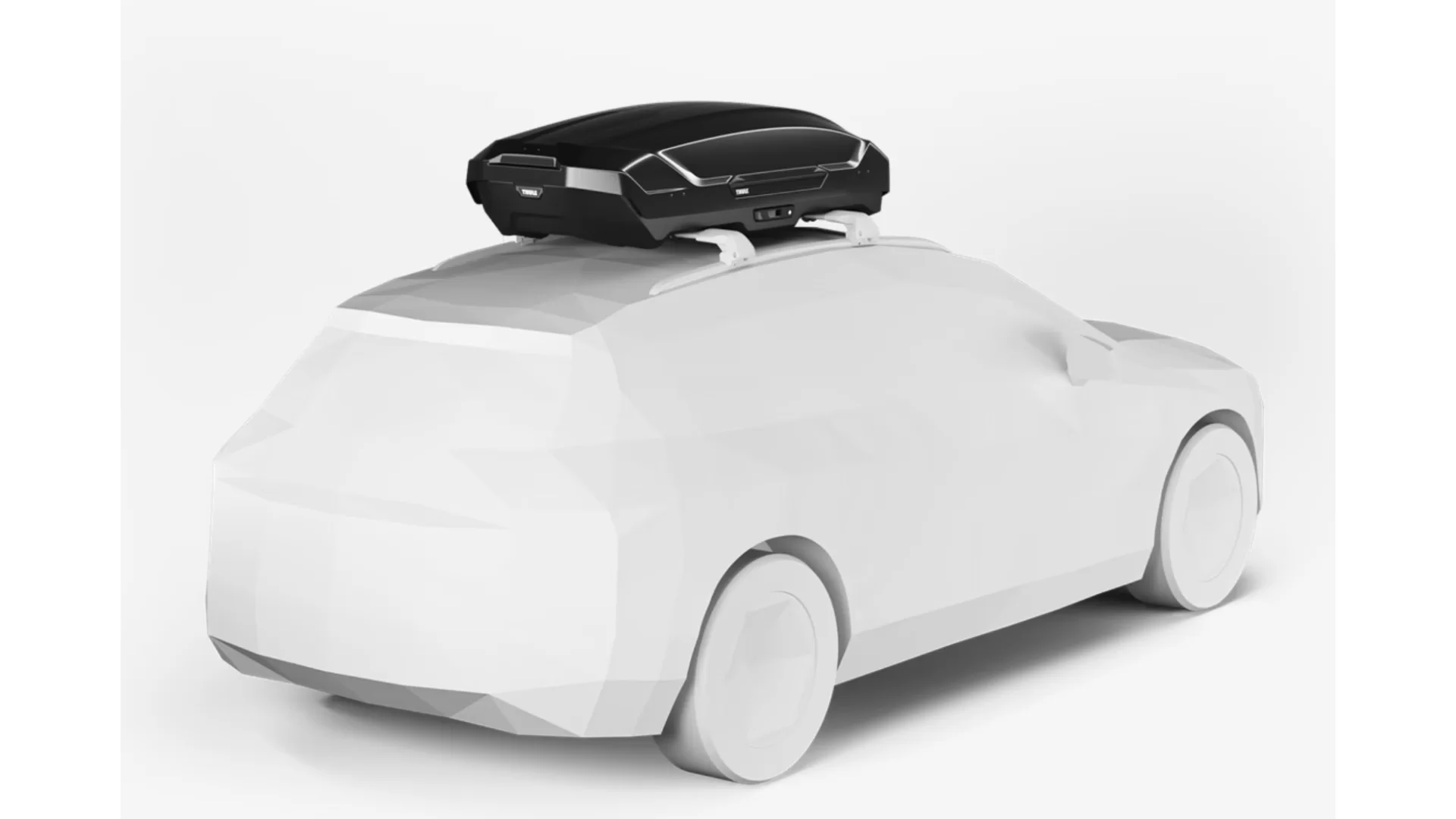 Thule Motion 3 M Gloss Black Roof Box - 639200 - View 2