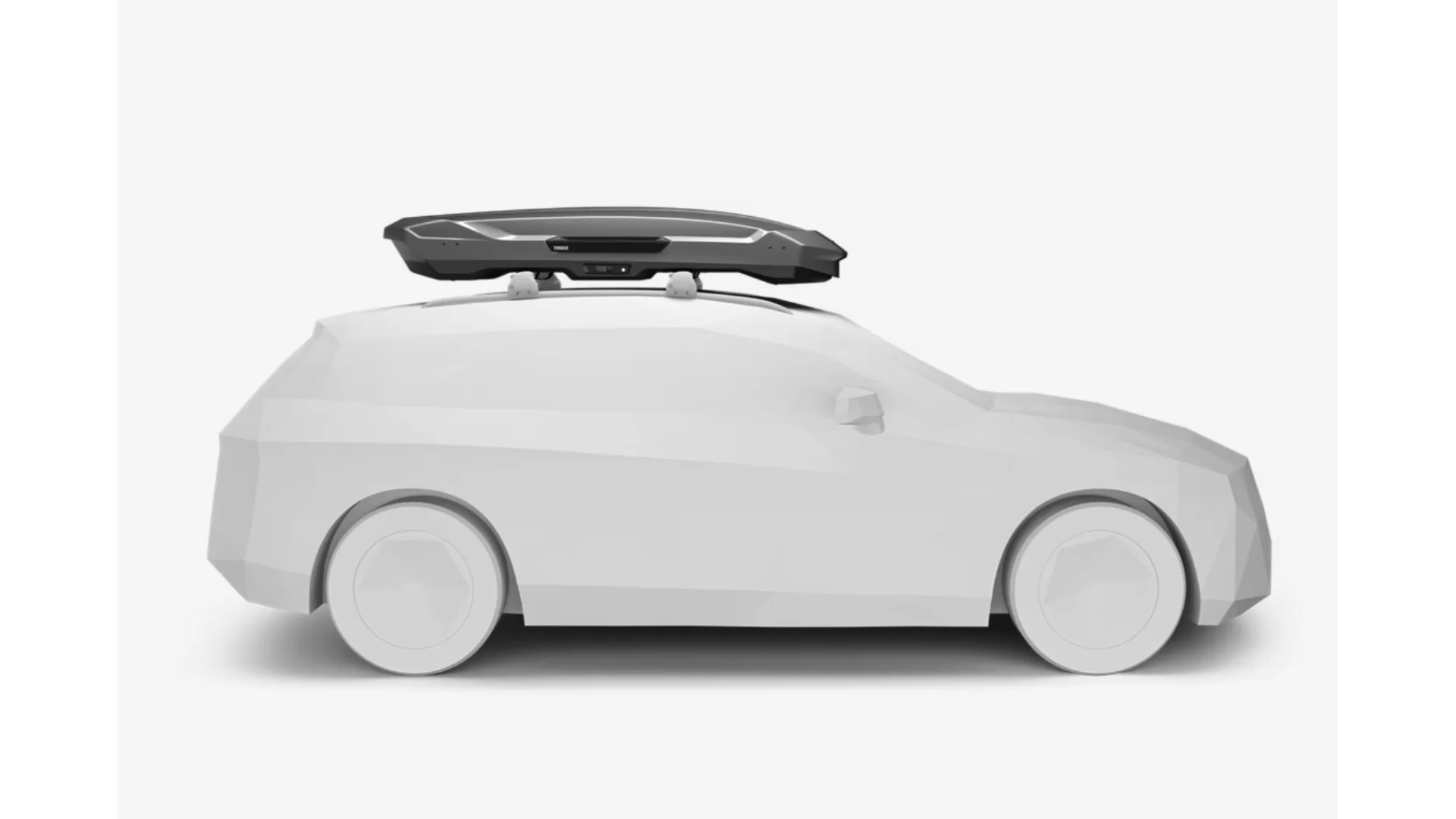 Thule Motion 3 XL Low Gloss Titan Roof Box - 639401 - View 3