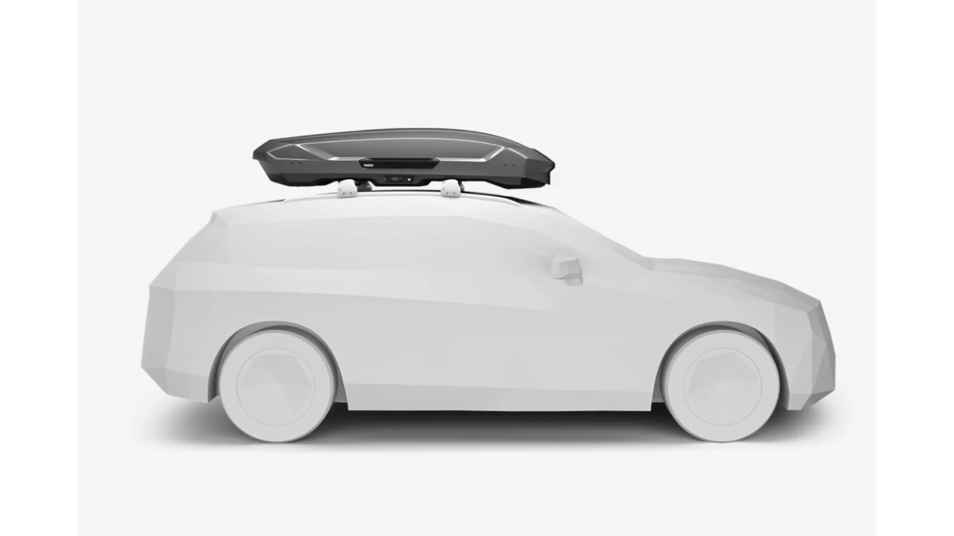 Thule Motion 3 XL Gloss Titan Roof Box - 639800 - View 3