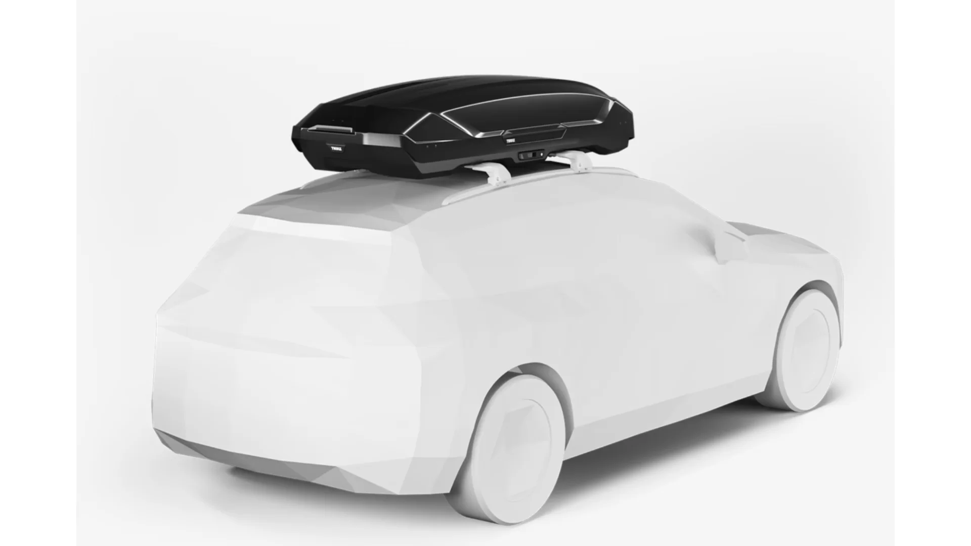 Thule Motion 3 XXL Gloss Black Roof Box - 639900 - View 2