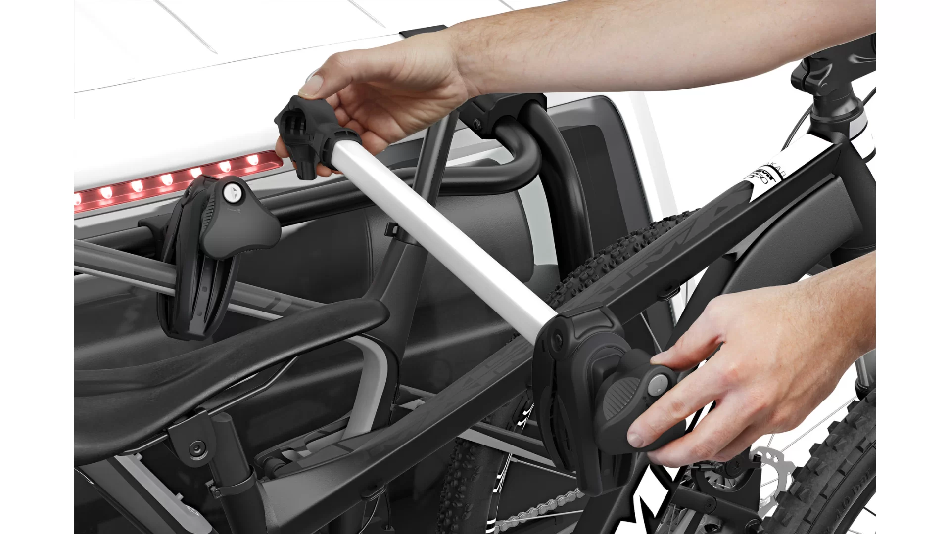 Thule WanderWay 2 Bike Hatch or Boot Mounted Carrier (911001) - View 6