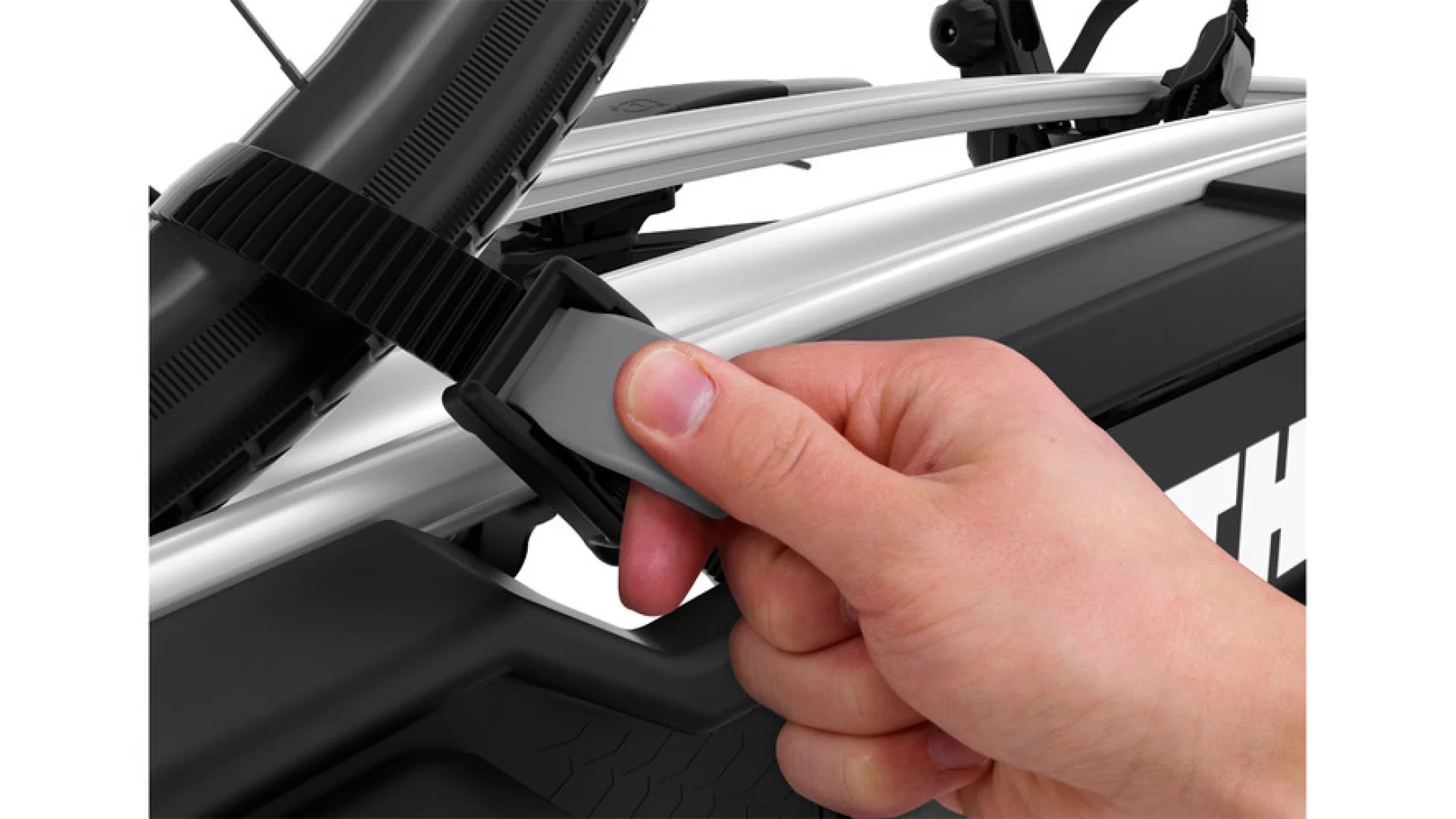 Thule VeloCompact 2 Bike Tow Ball Mounted Carrier (924001) - View 6