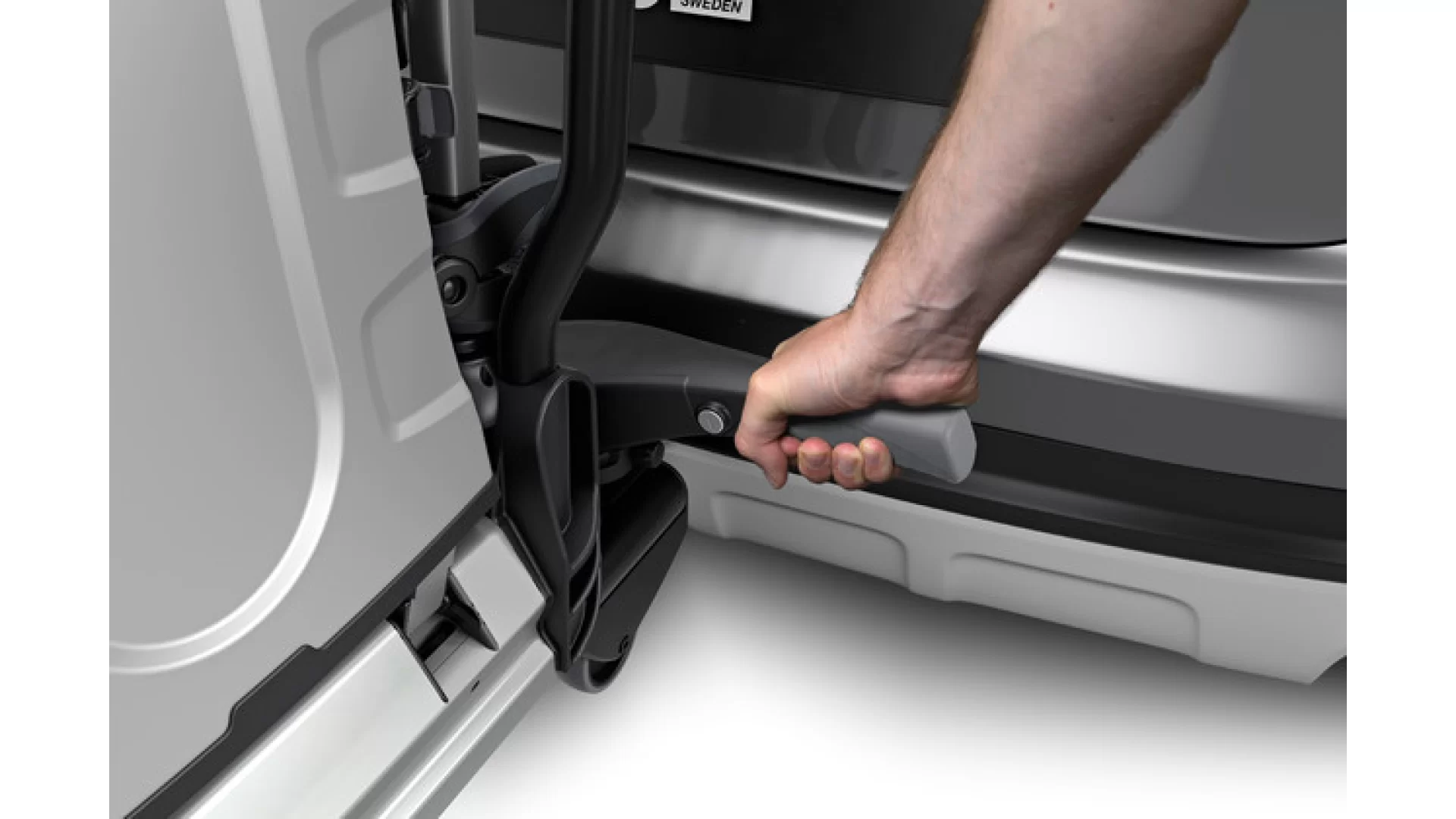 Thule EasyFold XT 2 Bike Tow Ball Mounted Carrier - 933AU - View 5