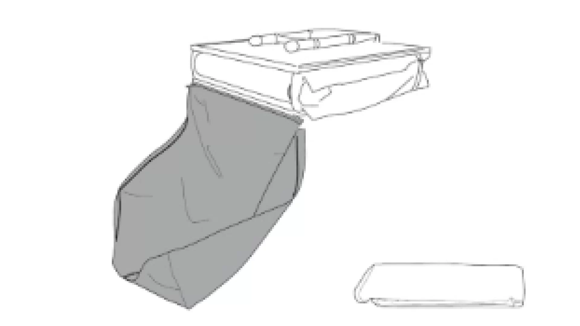 Thule Roof Top Tent Travel Cover - Gray - 1500054558