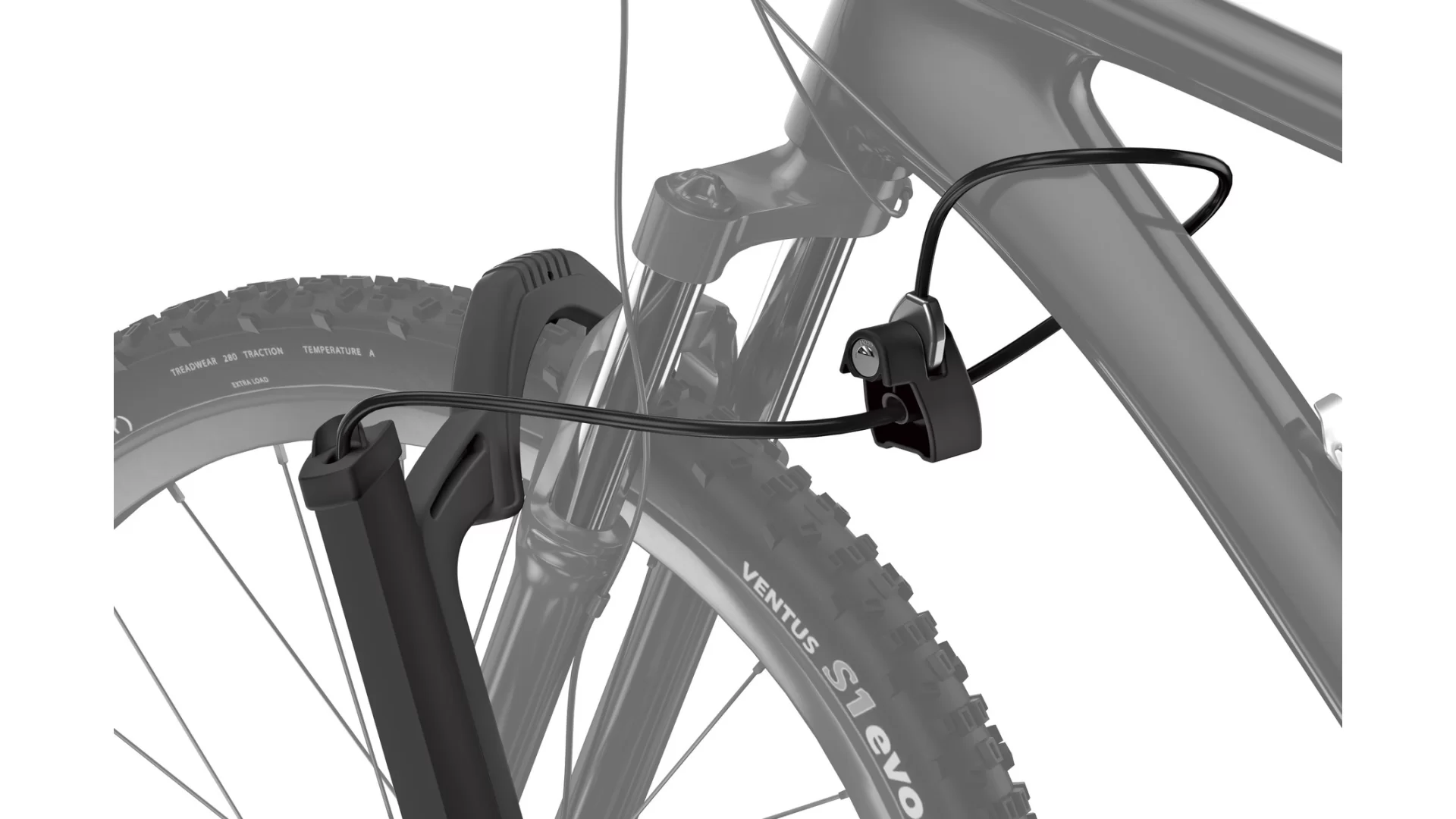 Thule T2 Pro XTR Black 2 + 2 9034XTR + 9036XTB 4 bike Carrier Combo - View 4