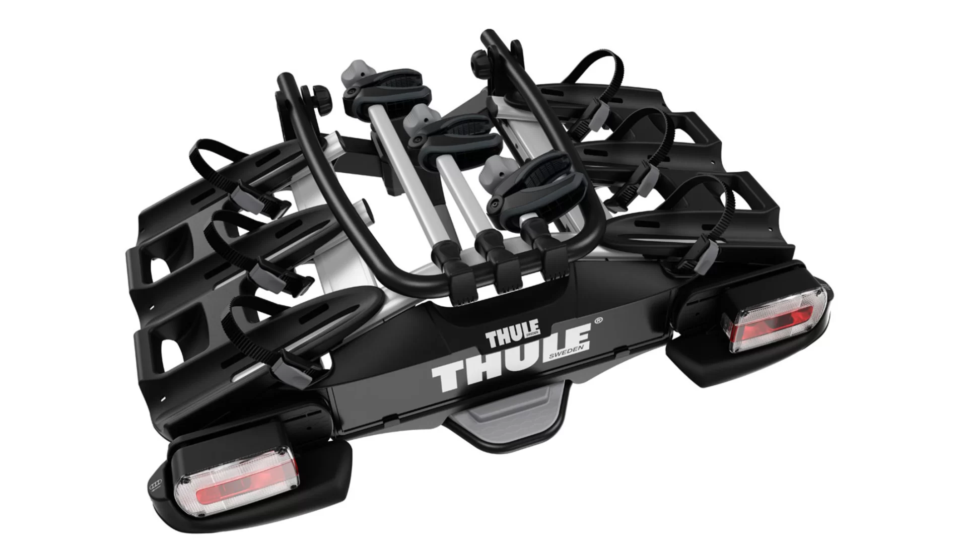 Thule VeloCompact 4 bike tow ball mounted carrier combo (927002 + 926101) - View 4