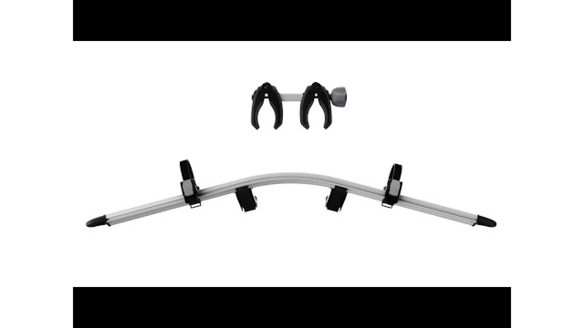 Thule VeloCompact 4 bike tow ball mounted carrier combo (927002 + 926101) - View 3