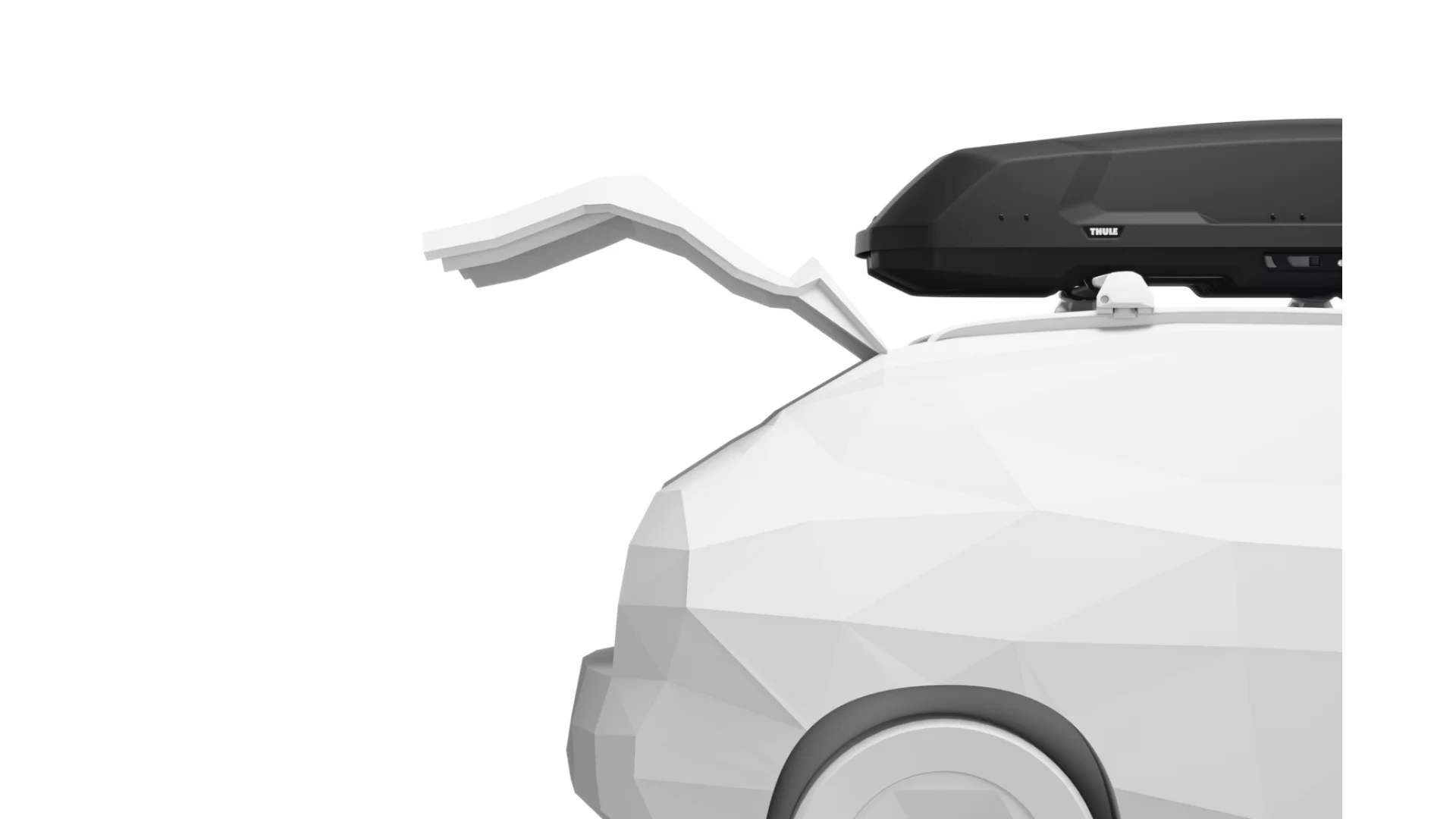 Thule Force 3 L Roof Box - 645700 - View 3