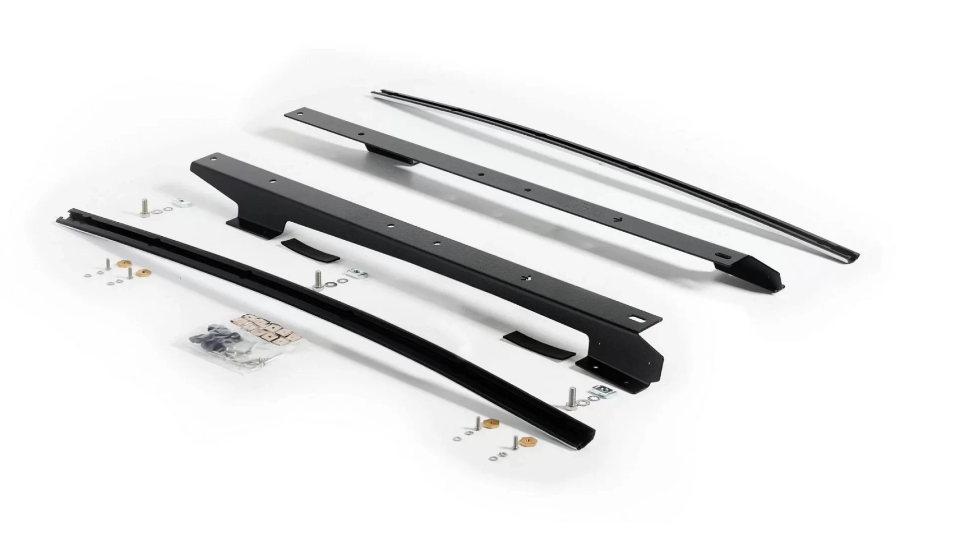 Tracklander Tough Bar Leg Spine - Isuzu MU-X LSU/LSM (no rails) with moulded track - LBKIT72M2-02