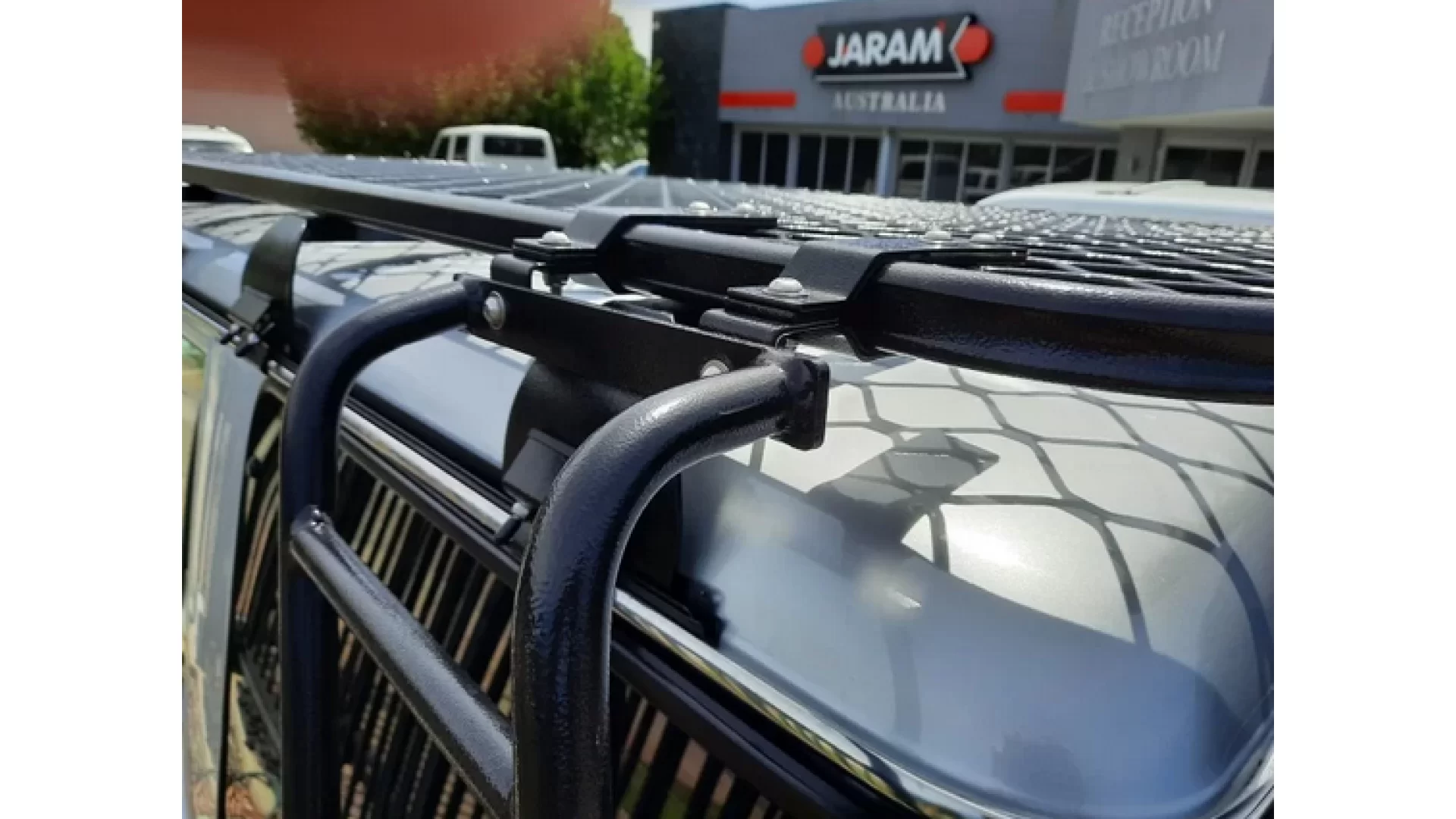 Tracklander Side Fixed Ladder Top Attachment Bracket Type 1 - Adpator To Attach Top of Ladder To Flat Top Rack TLRSFLTAB1