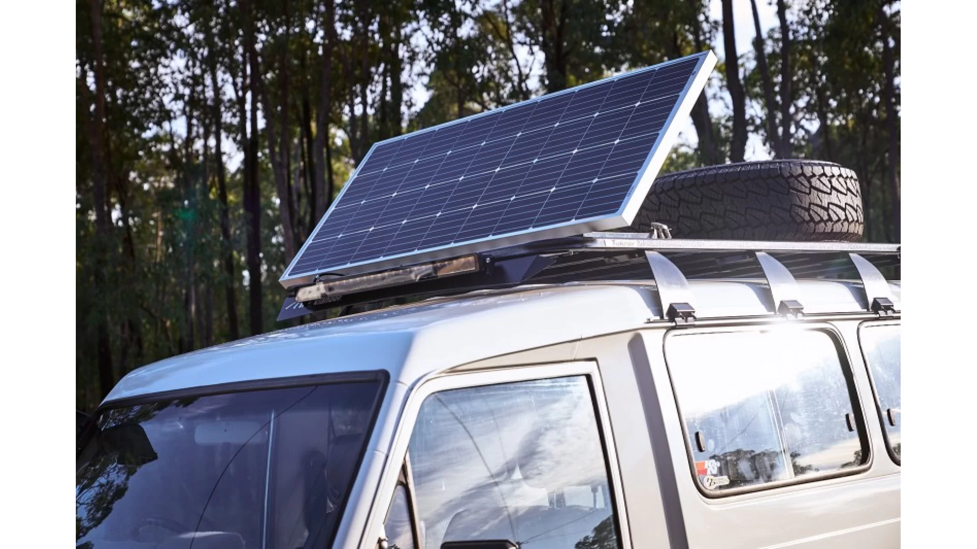 Tracklander Tilting Solar Panel Frame (Solar panels not included) - TLRSPTF - View 2