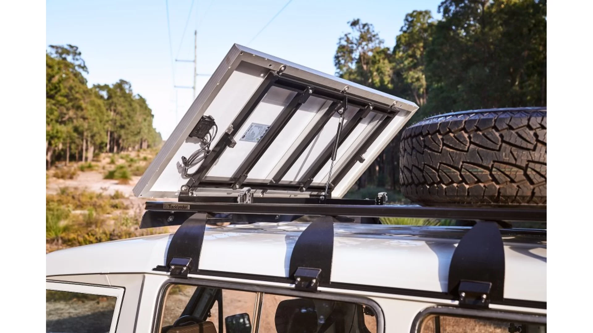 Tracklander Tilting Solar Panel Frame (Solar panels not included) - TLRSPTF - View 1