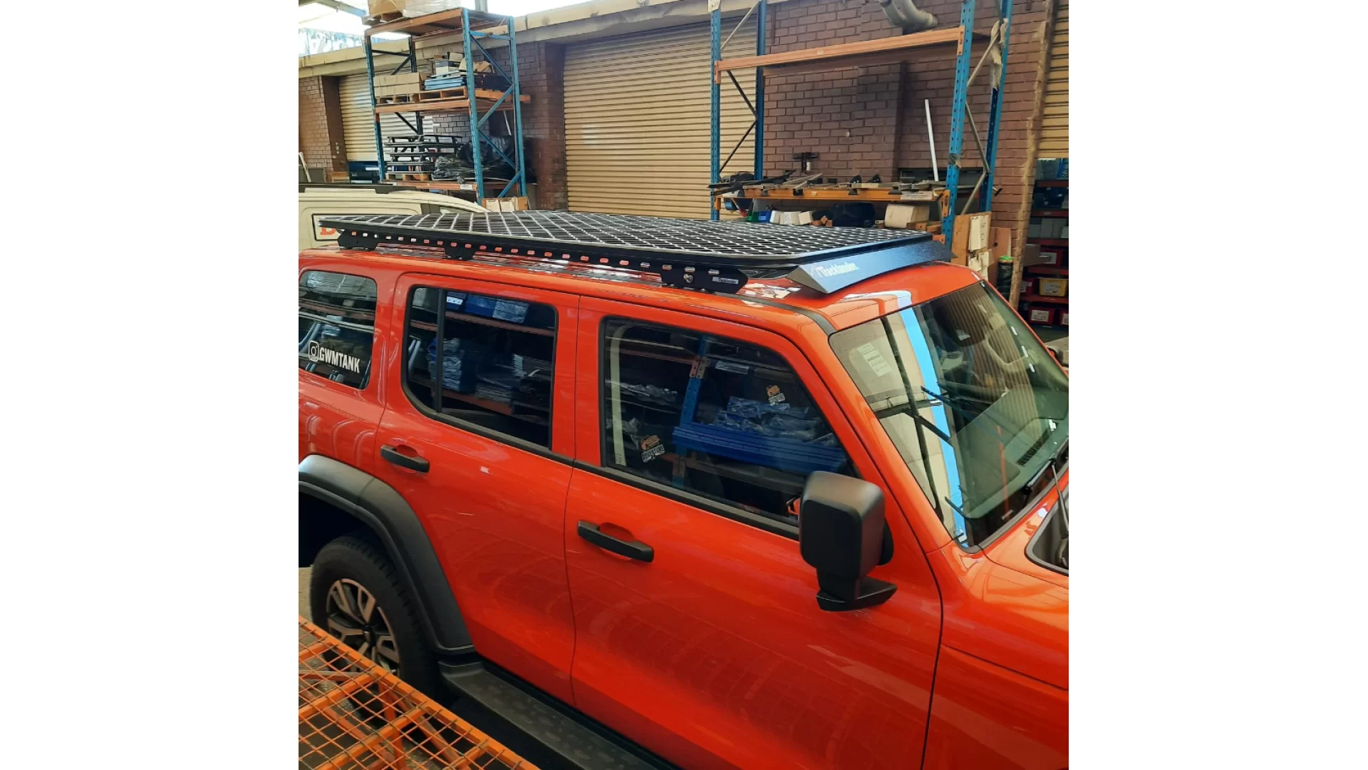 Tracklander Tough Bar X Mounting Spine - GWM Tank 300 - XLBKIT159-03 - View 1