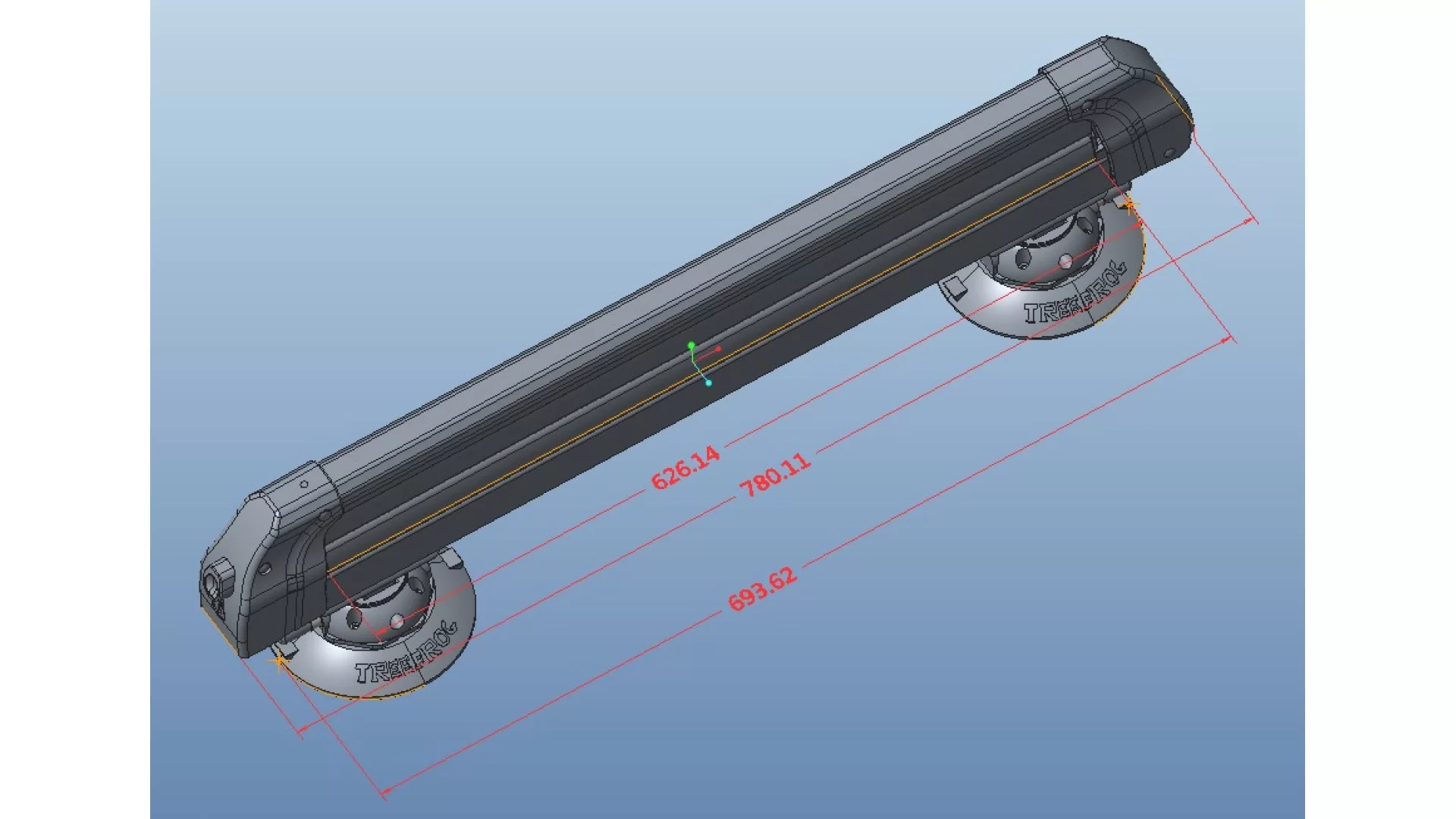 Tree Frog Ski & Snowboard 626 Rack SKR626 - 205261 - View 1
