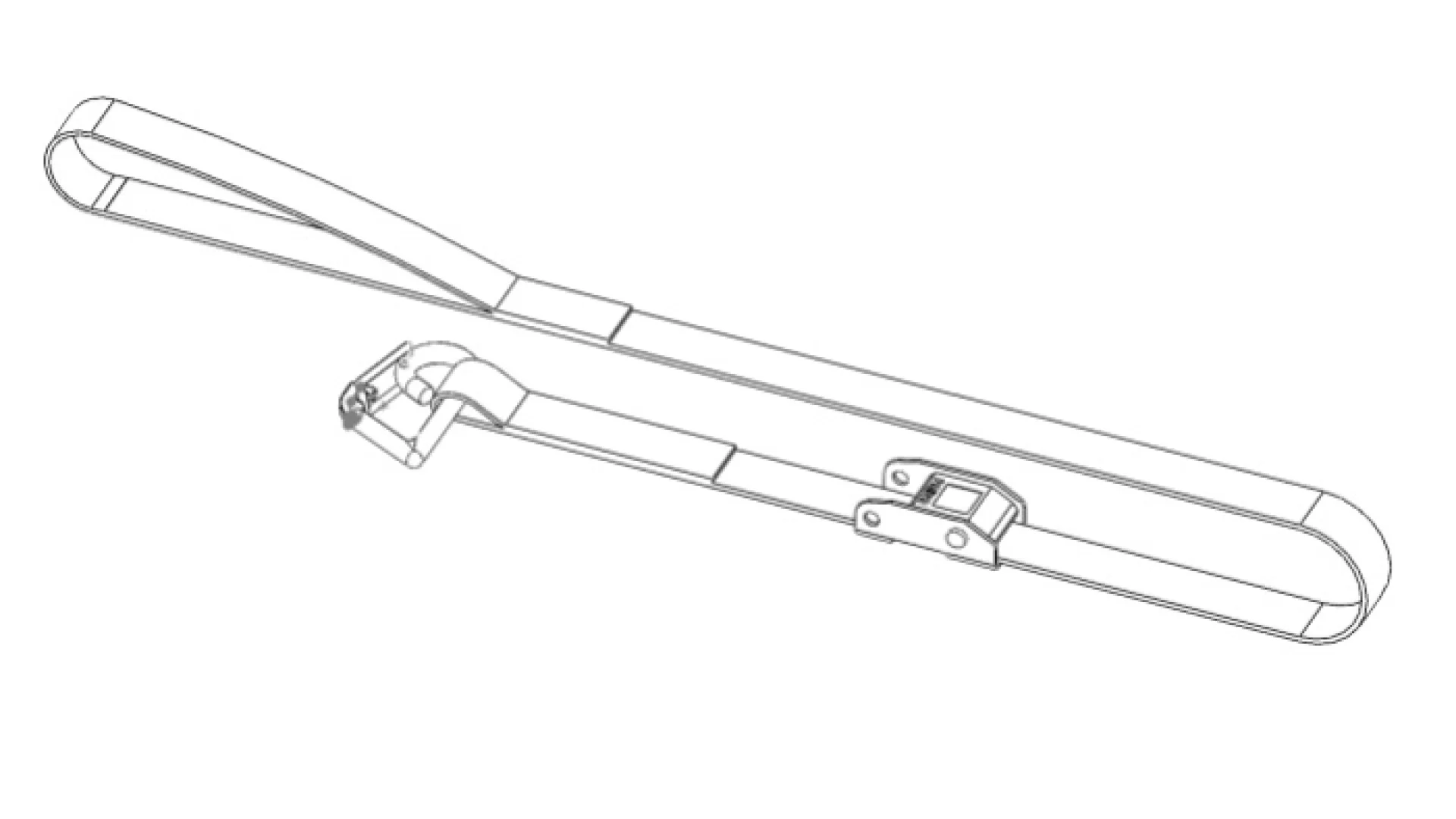Wedgetail Trade Accessory Side Ladder Tie Down Strap Kit (RWA-RTK) - View 1