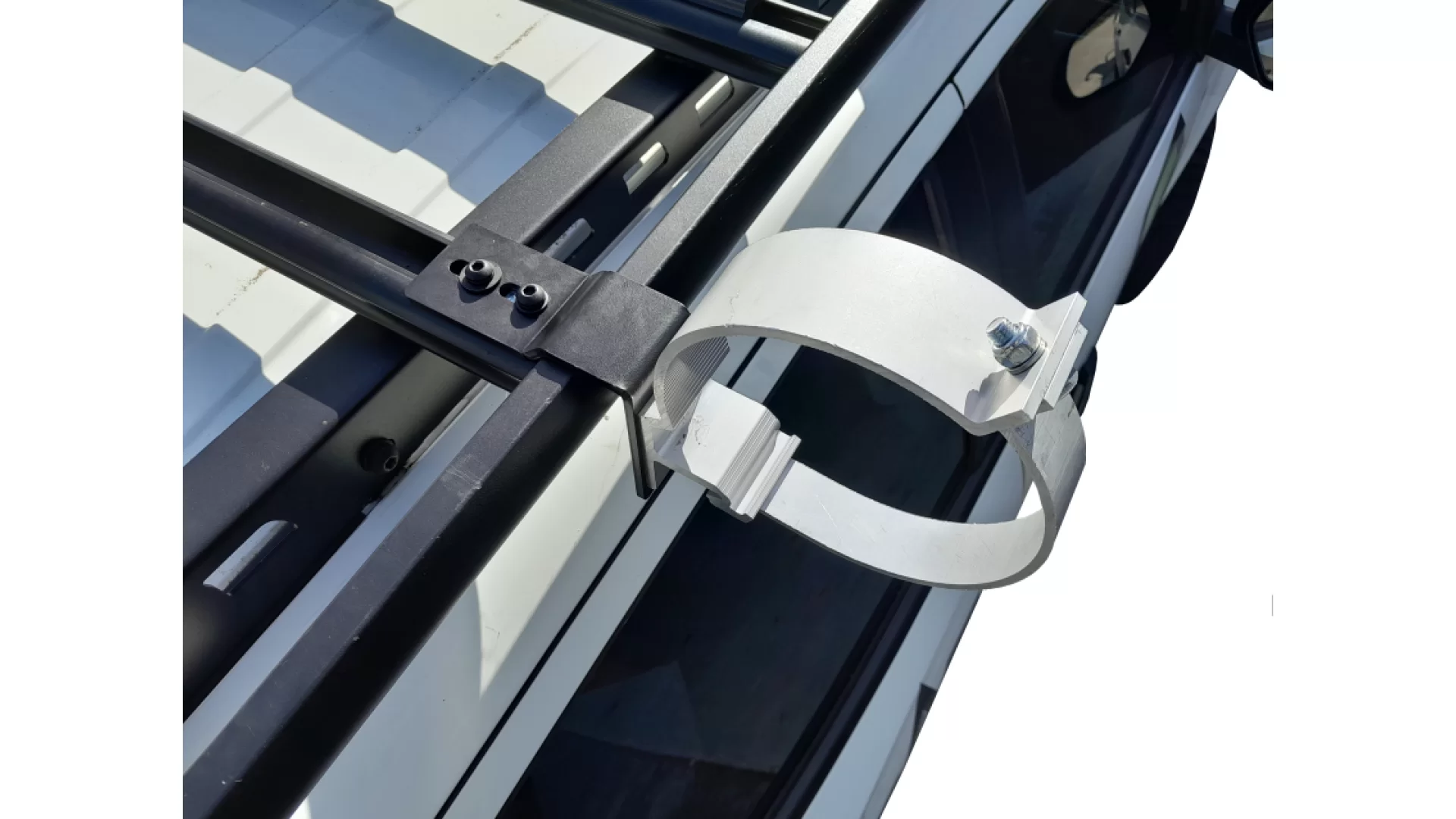 Wedgetail Accessory - 100mm Conduit Carrier Caps and 3 Brackets (No Pipe) - WTA-AC100NP - View 2