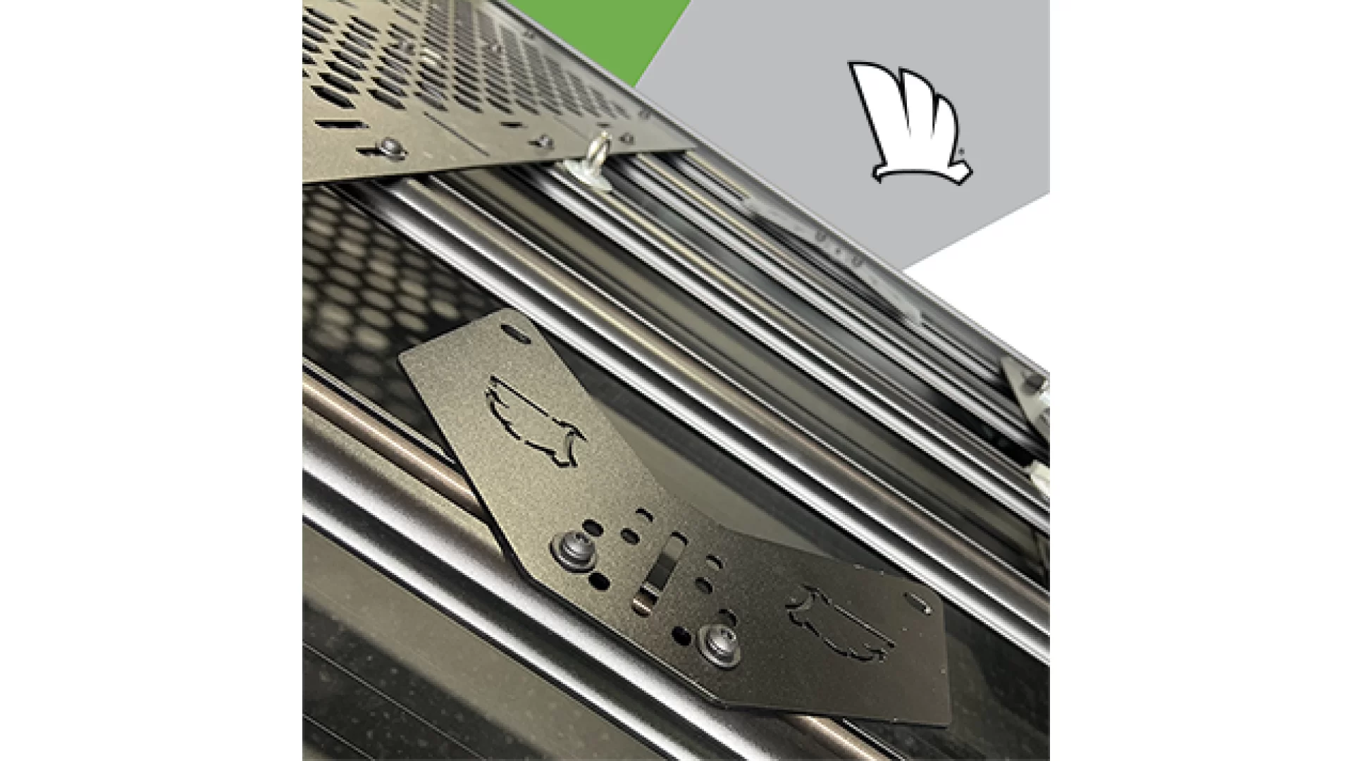 Wedgetail Recovery Wing Tracks Flat Bracket - WTA-TBW