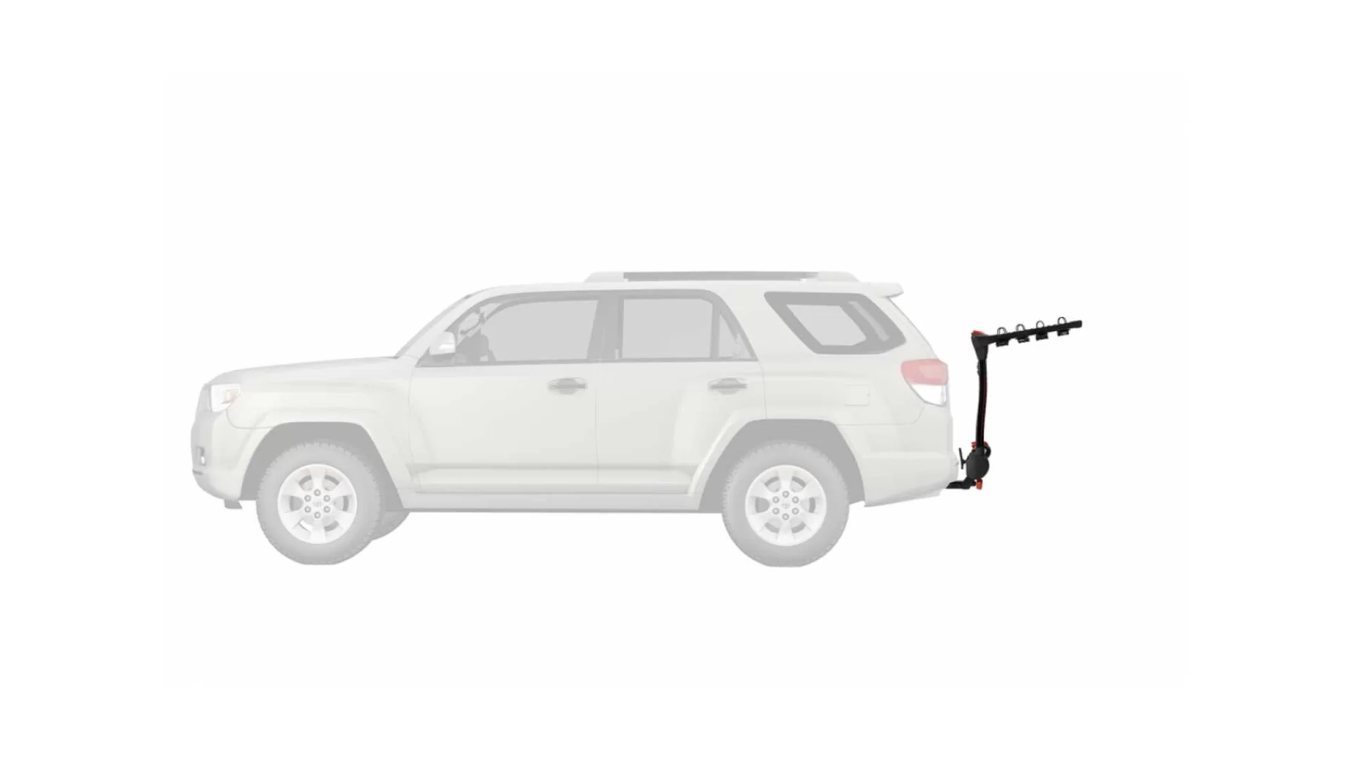 Yakima FullSwing Black 4 Bike Hitch Mounted Carrier - 8002465 - View 1