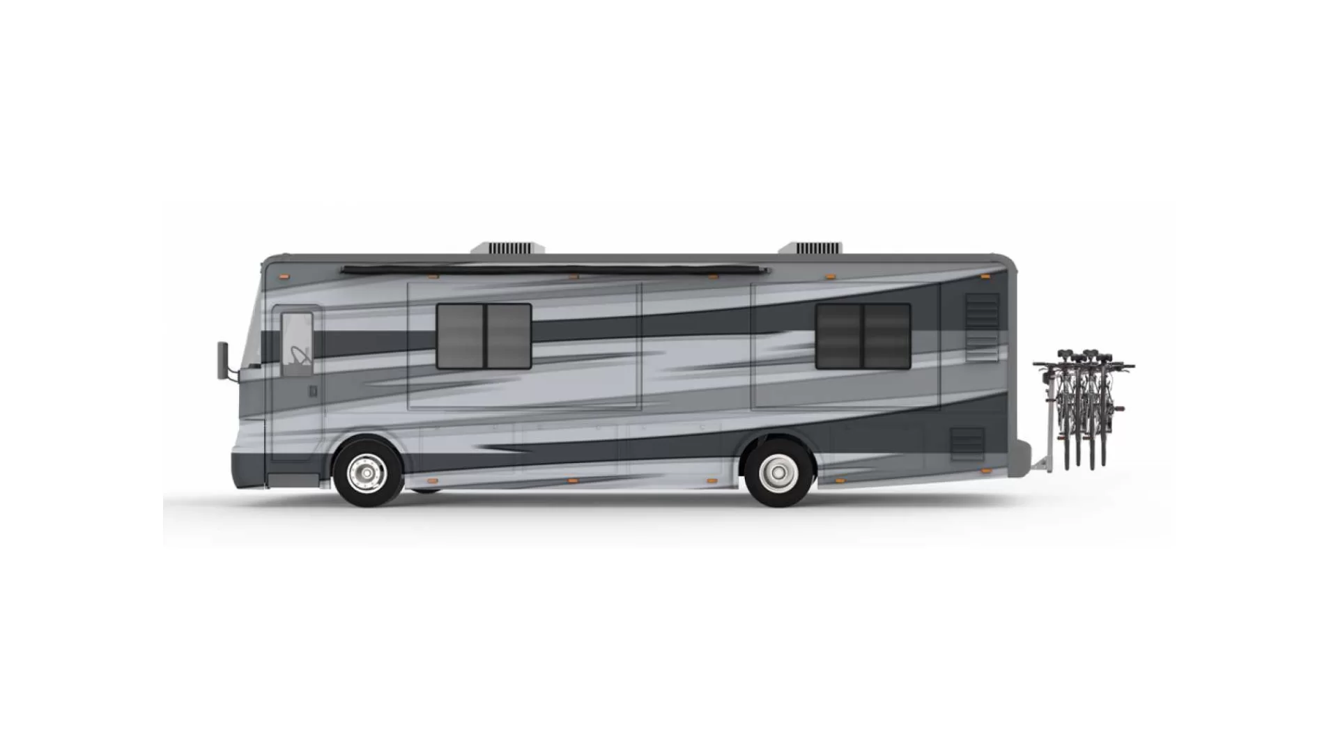 Yakima Longhaul 4 Bike Hitch Mounted Carrier for RV and Campers (8002476) - View 2