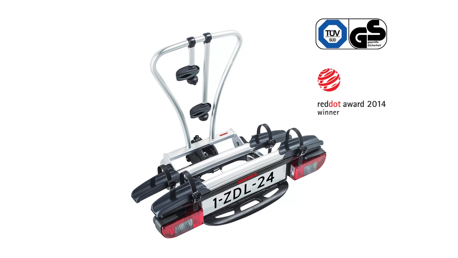 Yakima JustClick 2 Bike Towball Mounted Carrier (8002493)