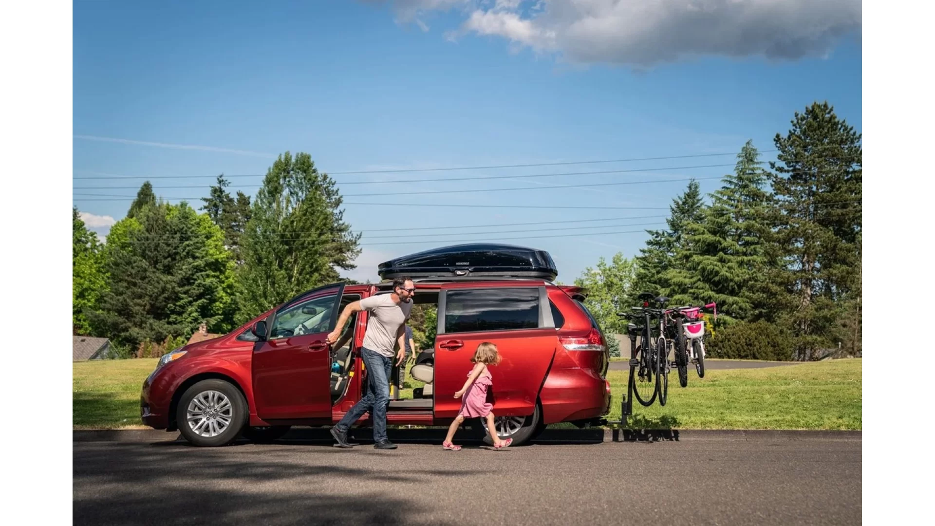 Yakima BackRoad 4 Bike Hitch Mounted Carrier (8002702) - View 1