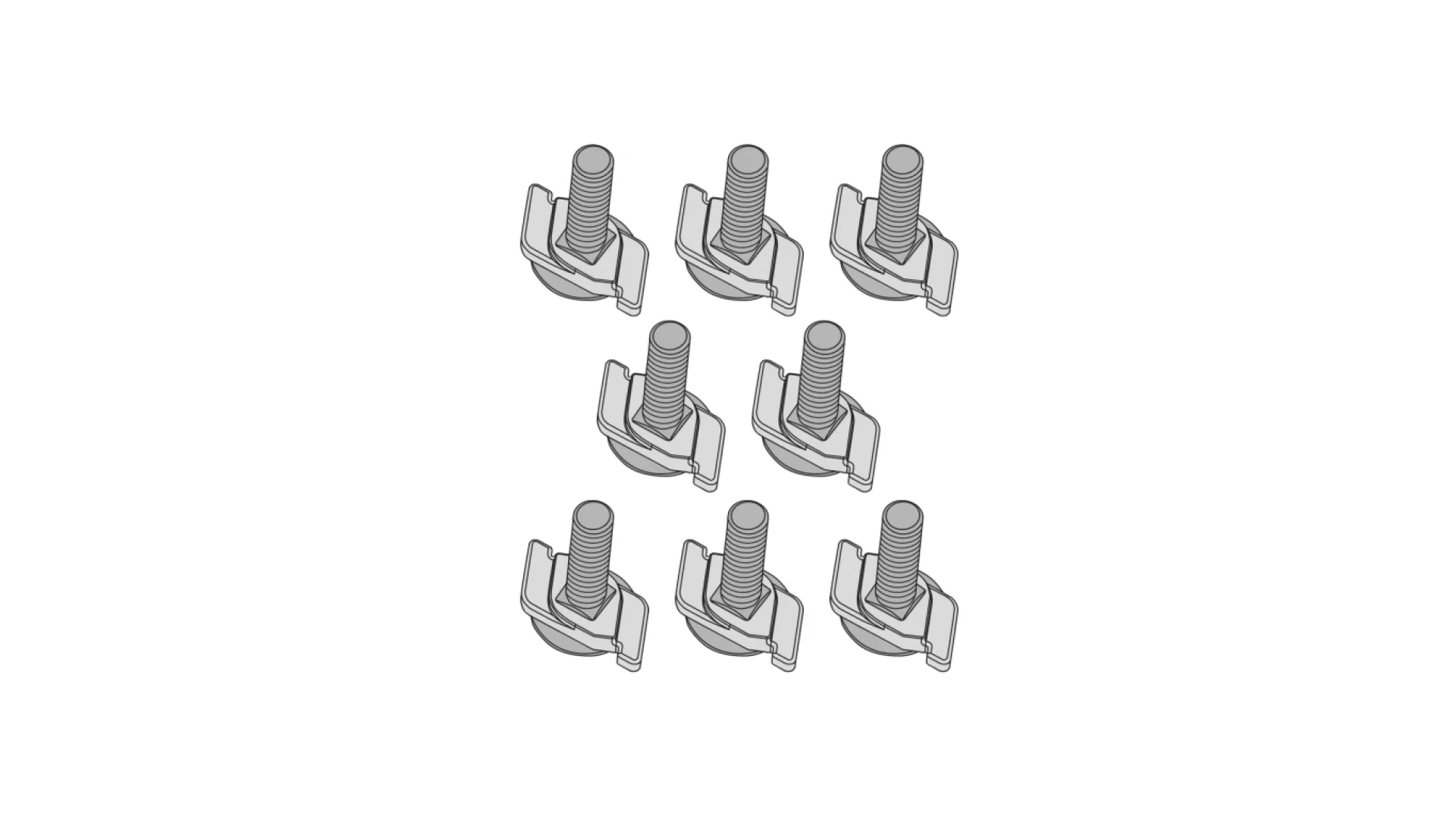 Yakima LNL UNIVERSAL TRACK BOLT KIT (M6x30mm) 8880677