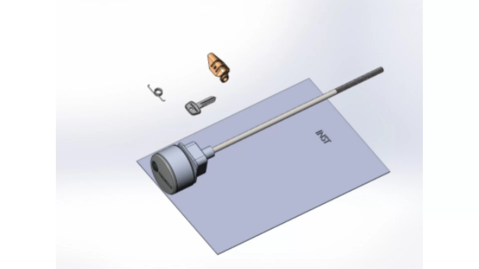 Yakima Replacement 2inch Speed Knob Assembly - 8881402