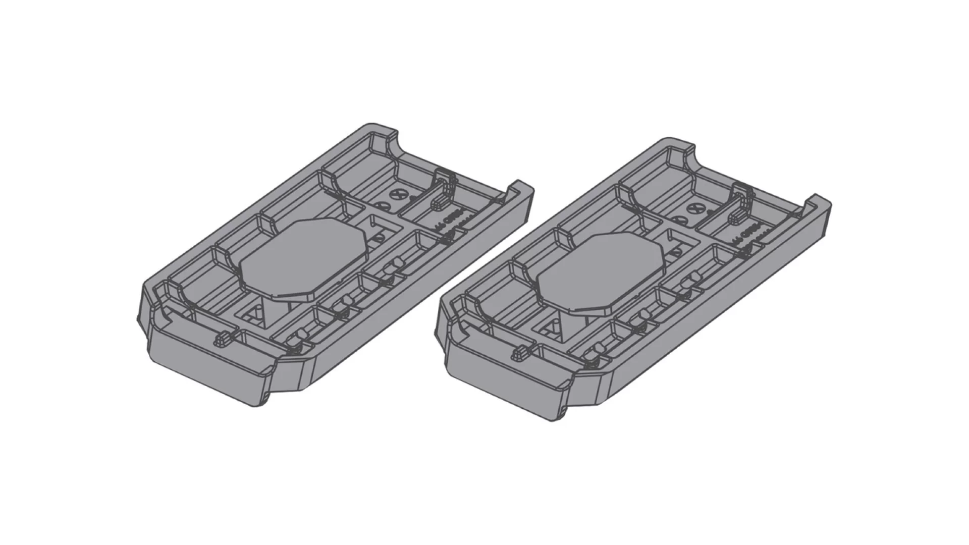 Yakima TrimHD StreamLine Hgt Packer 22.5mm Pack of 2 - 9813422