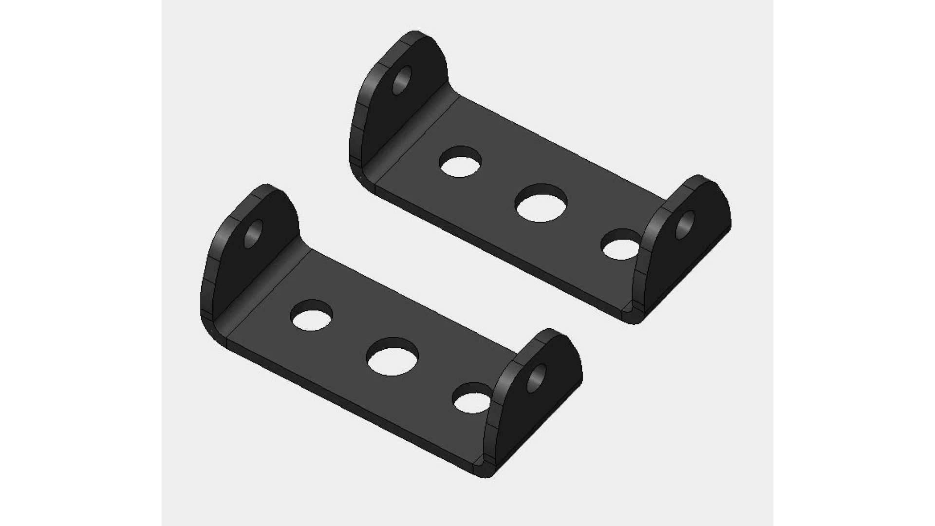 Yakima RPL Platform Pivot Mount Brackets x2 - 9891047