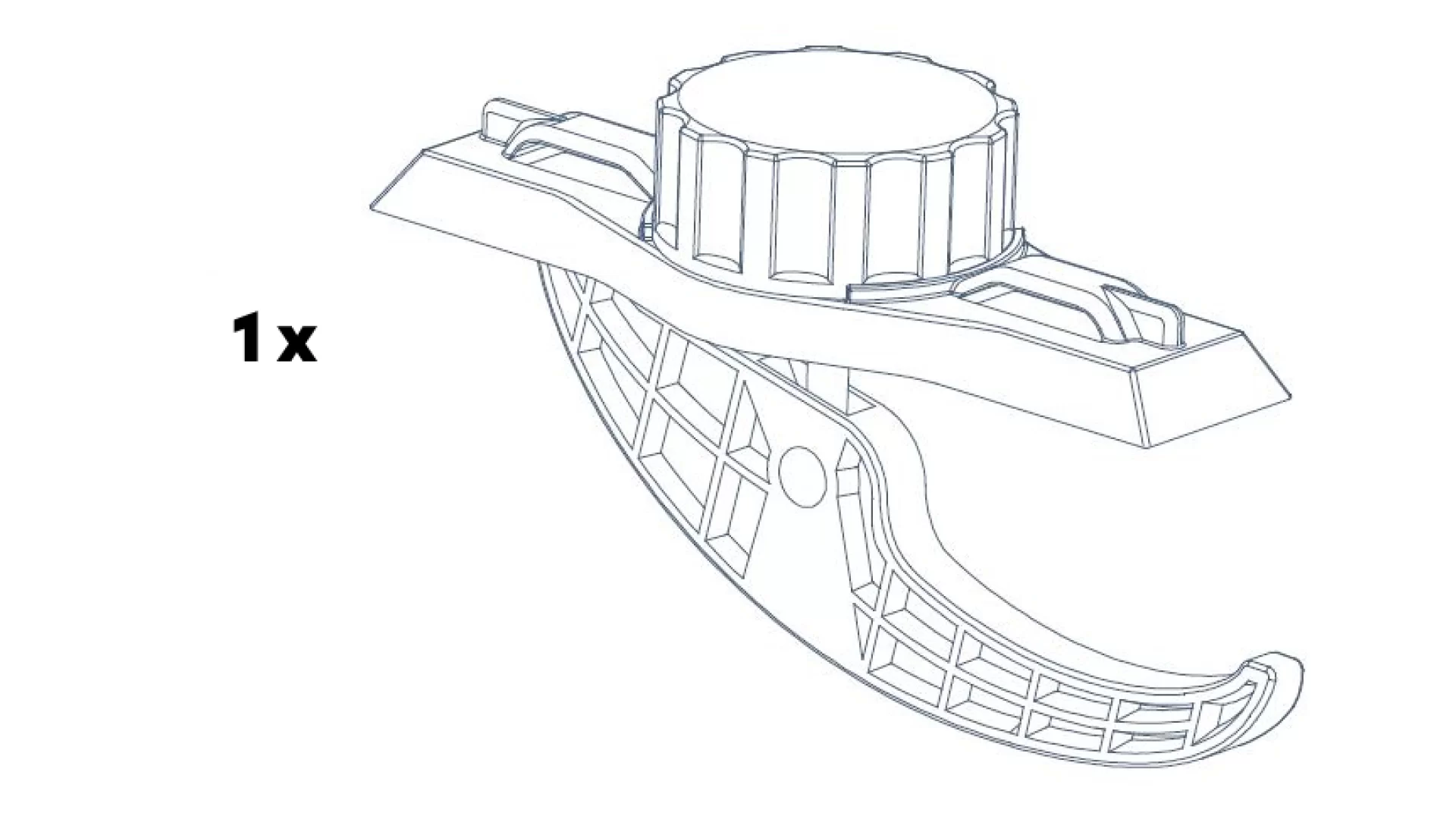 Yakima Replacement EasyTrip Mount Hardware x1 9897001
