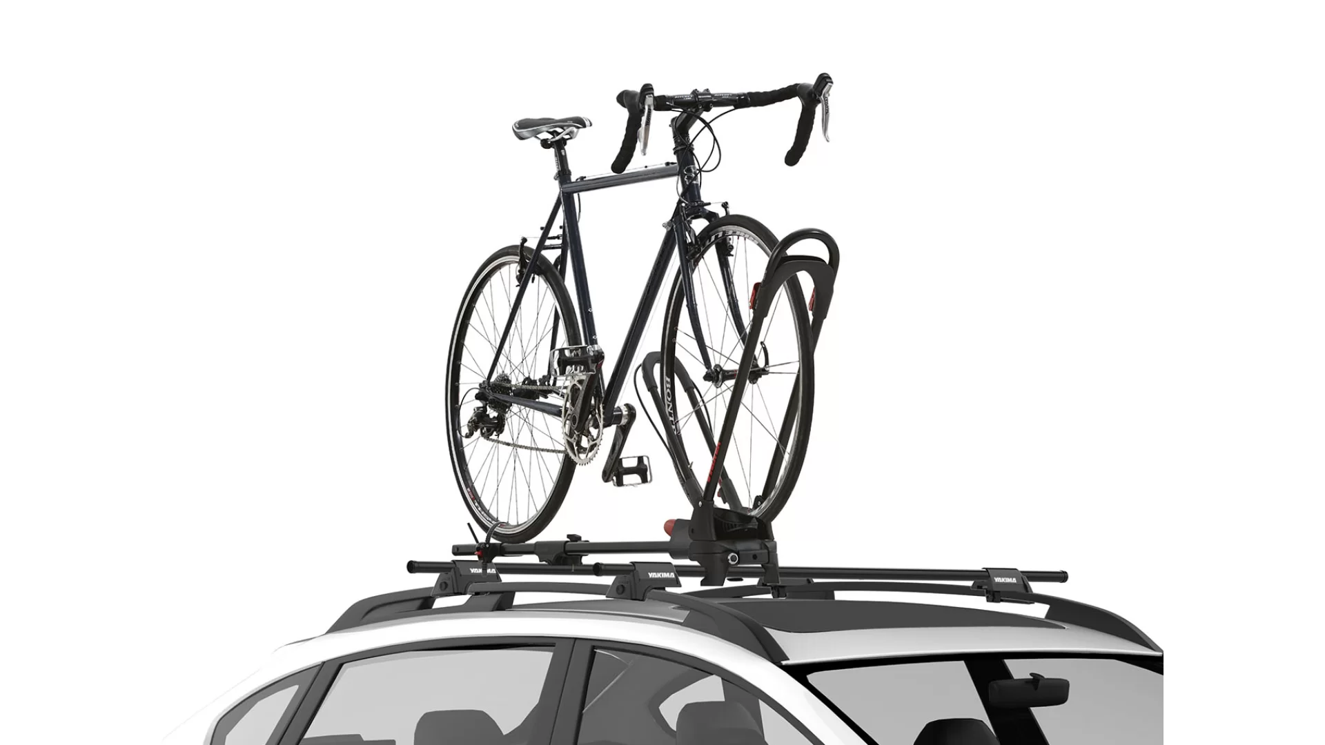 Yakima FrontLoader Black Roof Mounted Bike Carrier x 2 - 8002104 - View 1