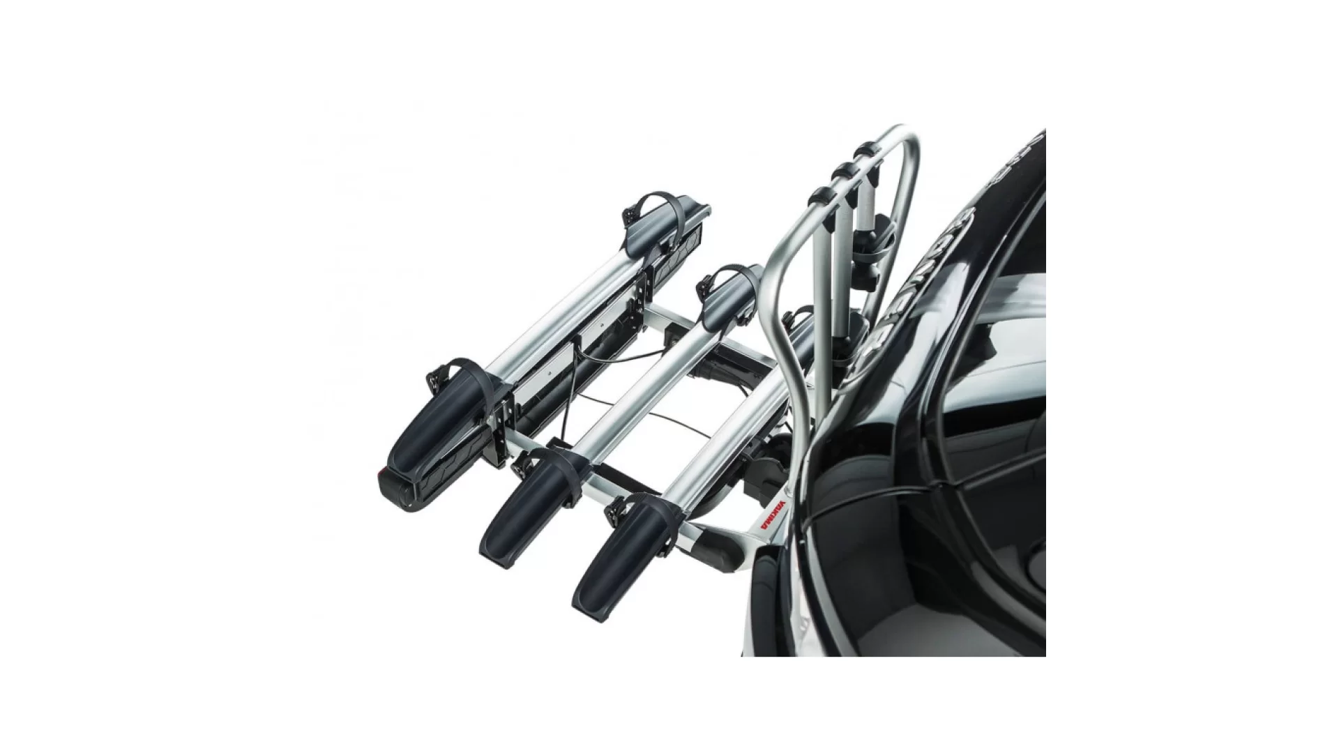 Yakima JustClick 4 bike tow ball mounted carrier combo (8002494 + 8002488) - View 8