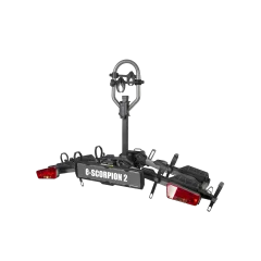 Buzzrack E-Scorpion H2 with Lights (Hitch) 2 Bike Platform Rack - BR-E-SCORPION-2H-LIGHT