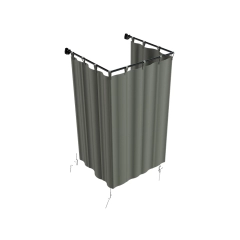 Rack Mount Shower Cubicle - RRAC178