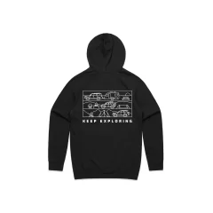 Kaon Outdoor Lifestyle Hoodie [Size: M] [Black] - KS0697_M