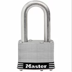 Master Lock S/steel Laminated 44mm Body Shackle 38mm - 1SSDLFAU